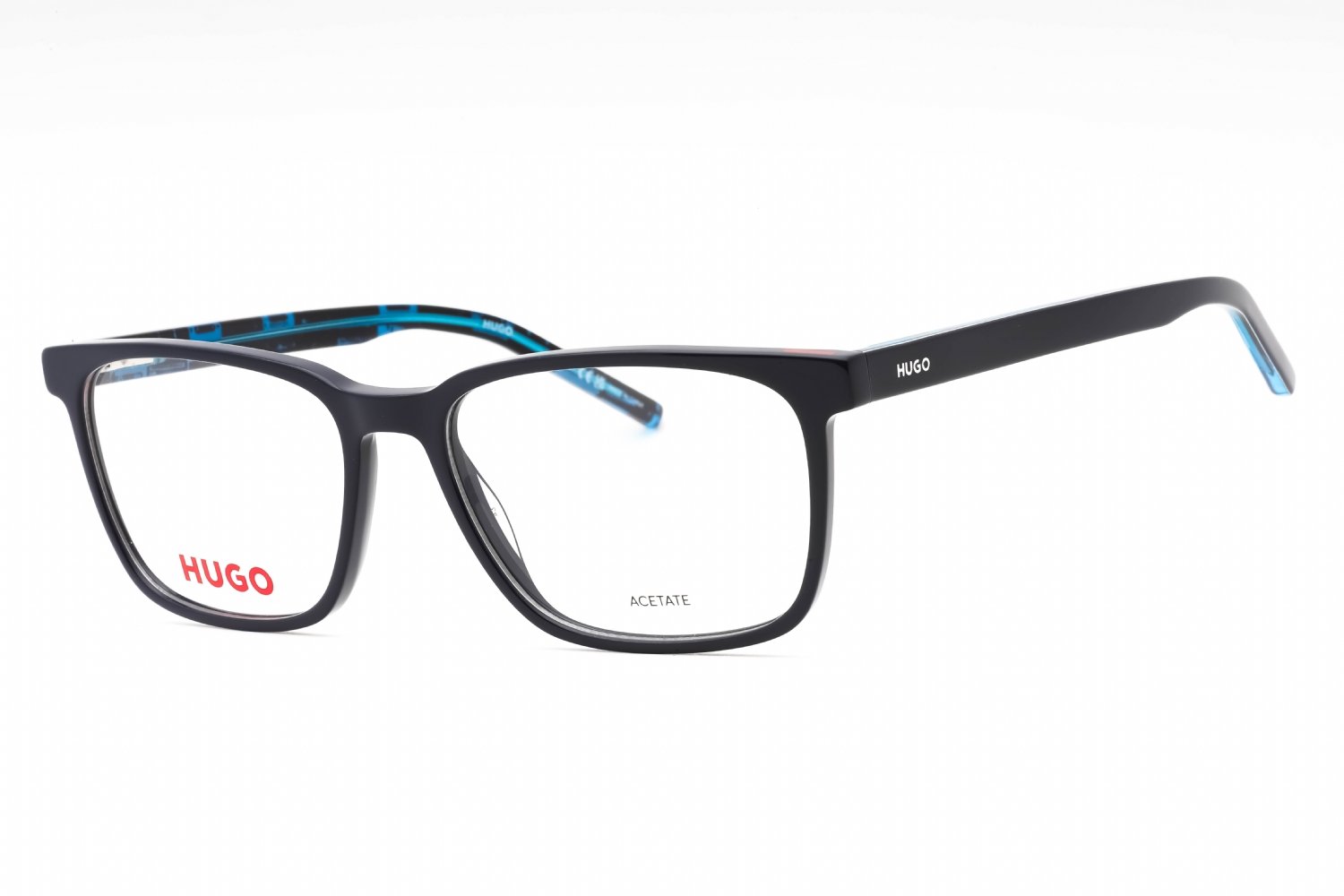 HUGO HG 1074 BLUE PTTR/Clear demo lens 0S6F 00 56-17-145 MM