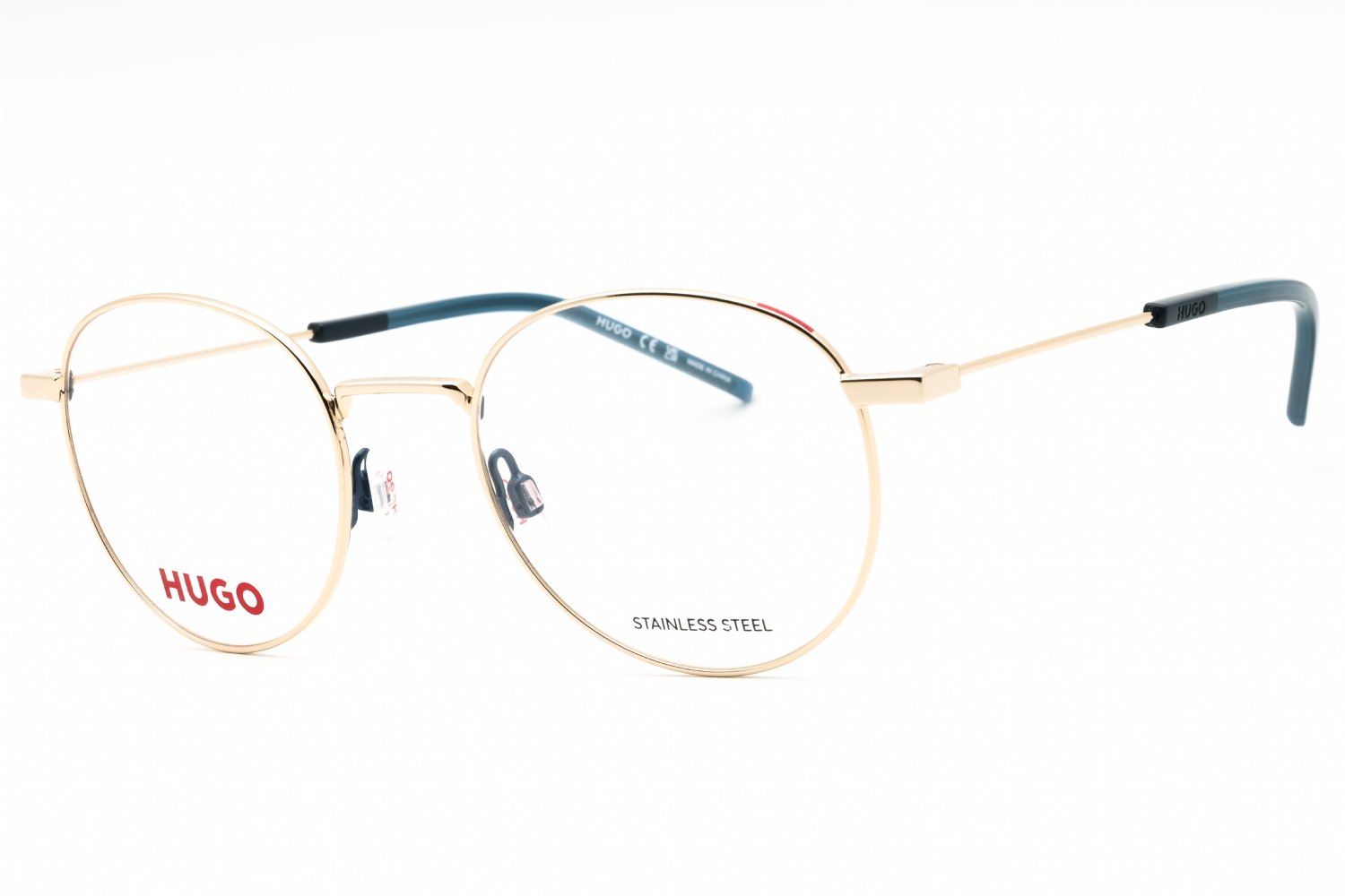 HUGO HG 1122 GOLD BLUE/Clear demo lens 0LKS 00 51-21-145 MM