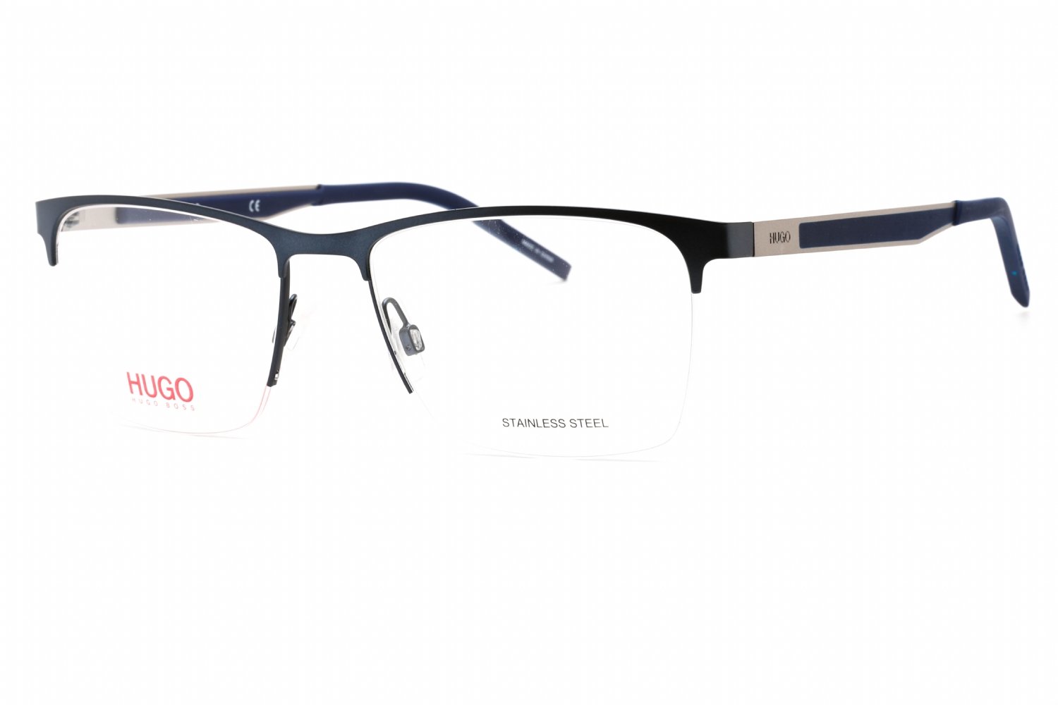 HUGO HG 1142 Matte Blue / Clear Lens 0FLL 00 56-18-145 MM