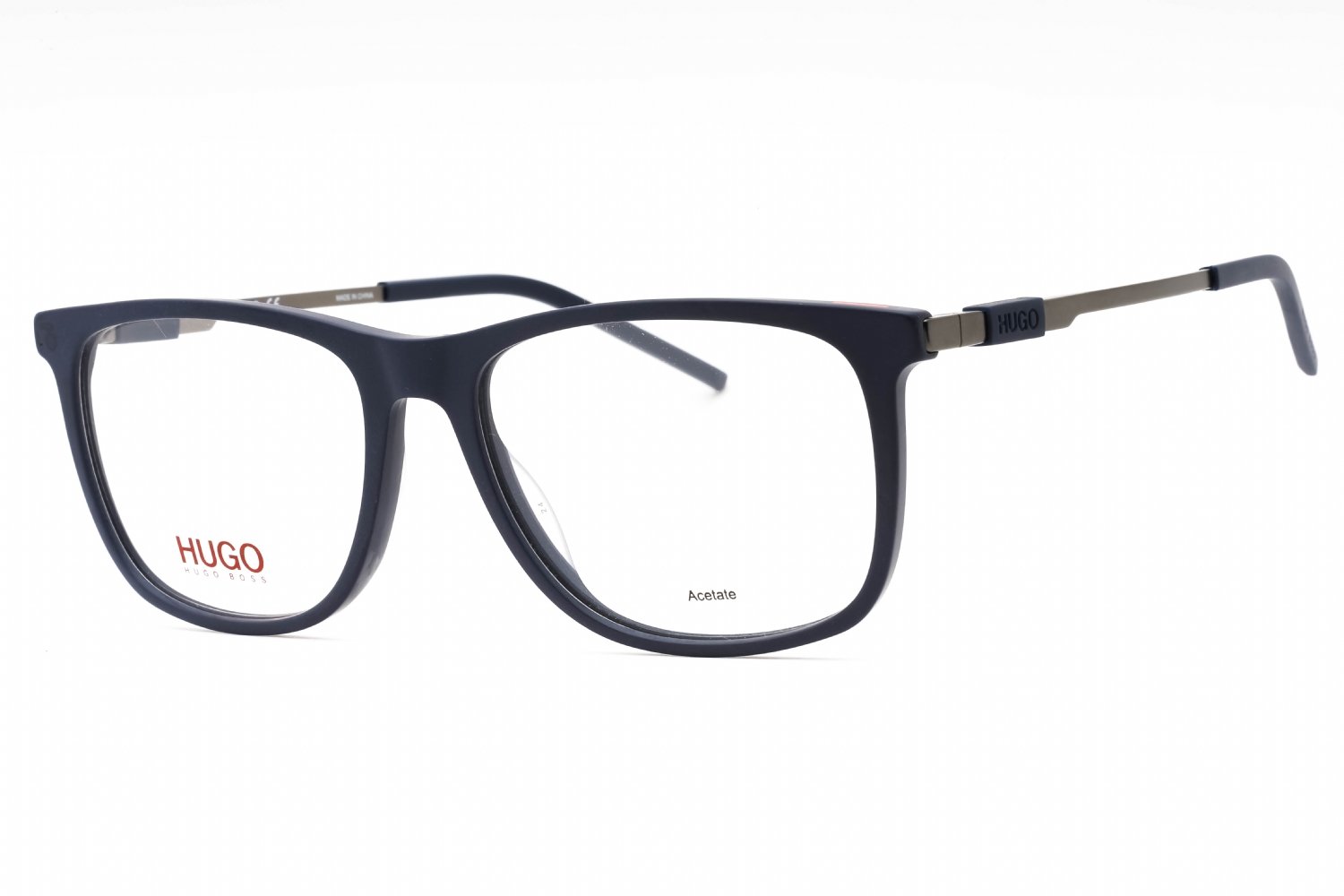 HUGO HG 1153 MATTE BLUE/Clear demo lens 0FLL 00 56-17-145 MM