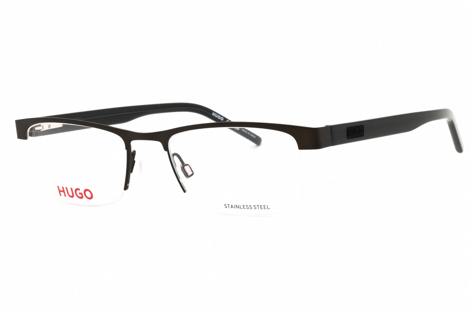 HUGO HG 1199 MTRUT BLK/clear demo lens 0SVK 00 53-19-145 MM