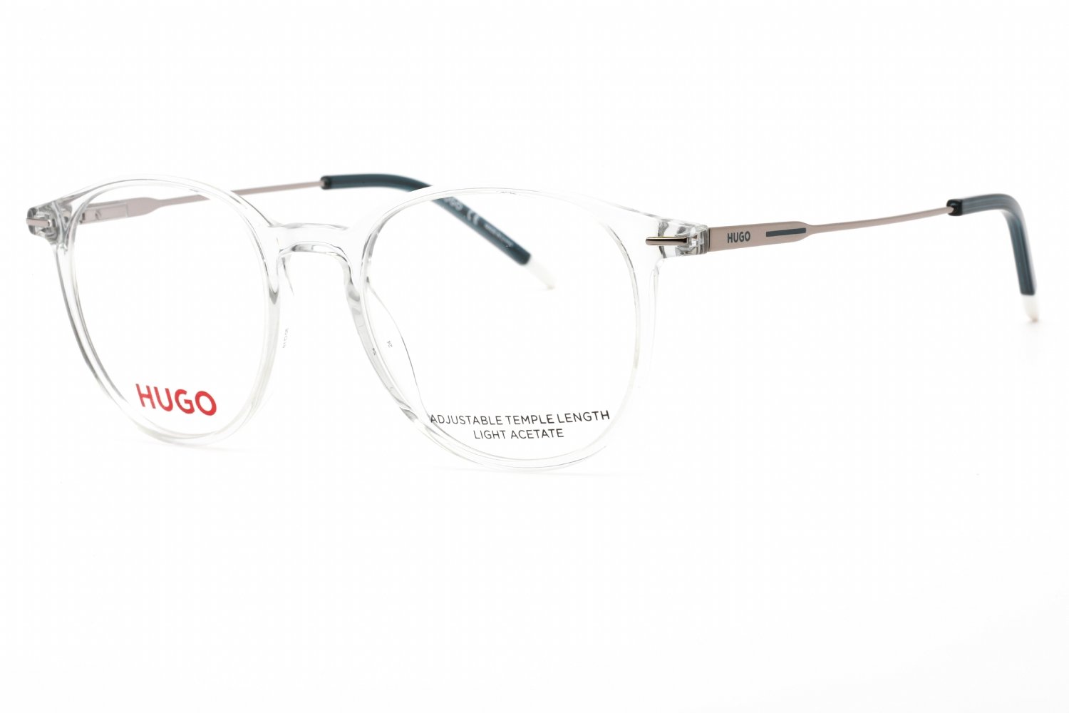 HUGO HG 1206 Grey Ruthenium / Clear Lens 0D3X 00 50-19-145 MM