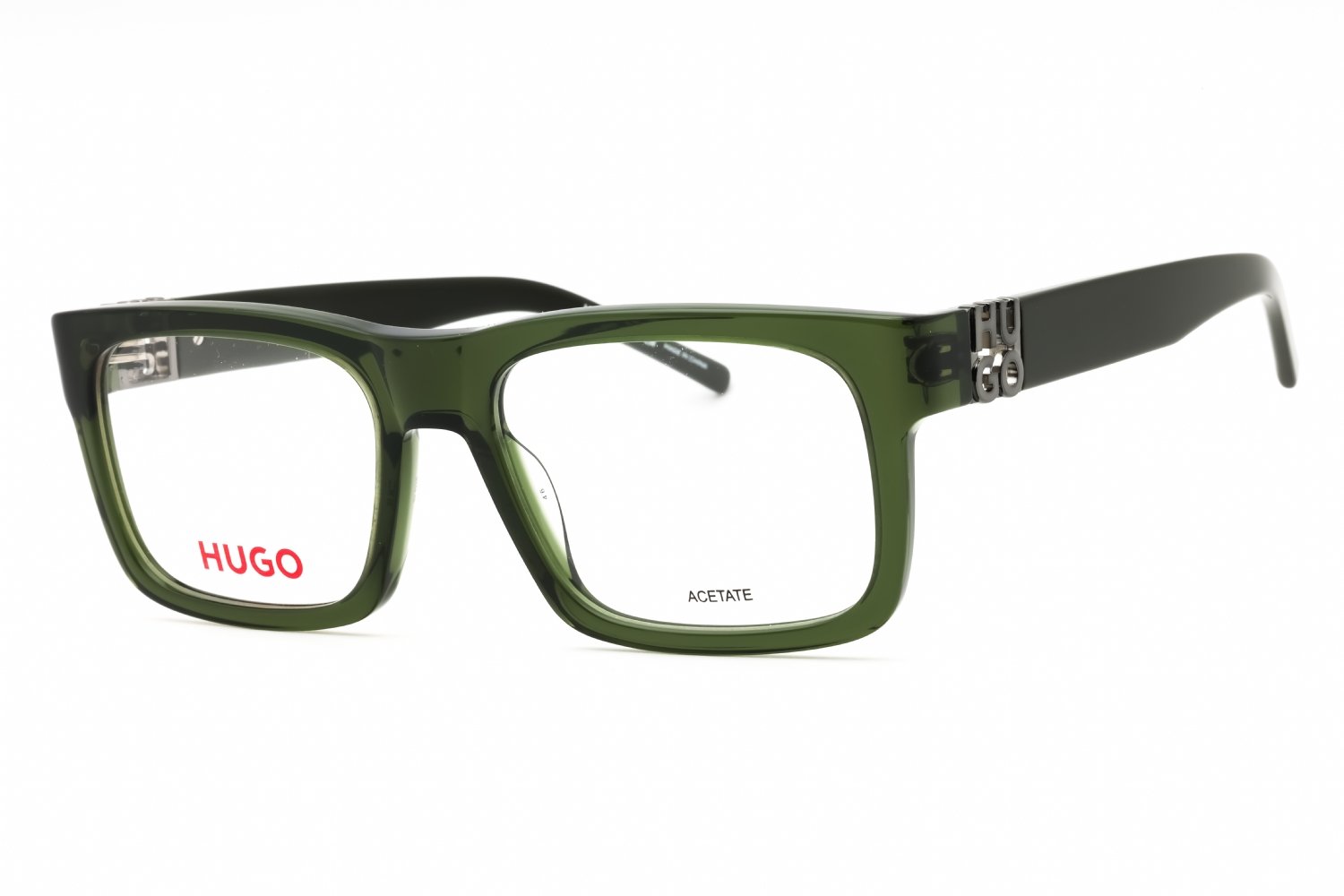 HUGO HG 1257 GREEN/Clear demo lens 01ED 00 54-18-140 MM