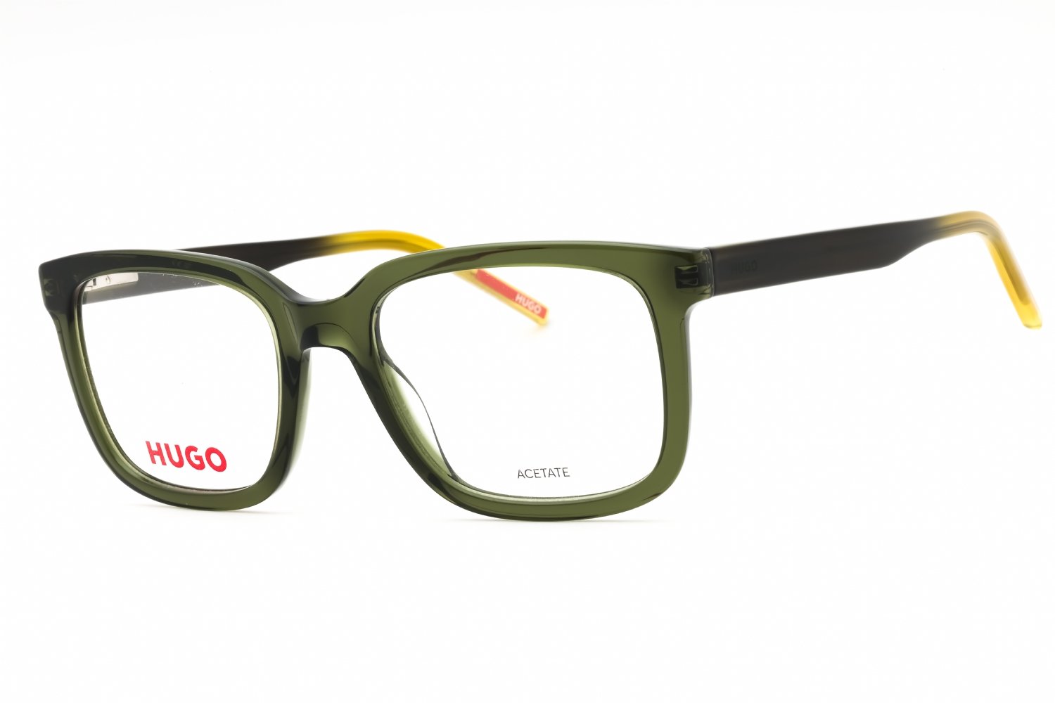 HUGO HG 1261 GREEN YELLOW/Clear demo lens 0GP7 00 51-19-145 MM