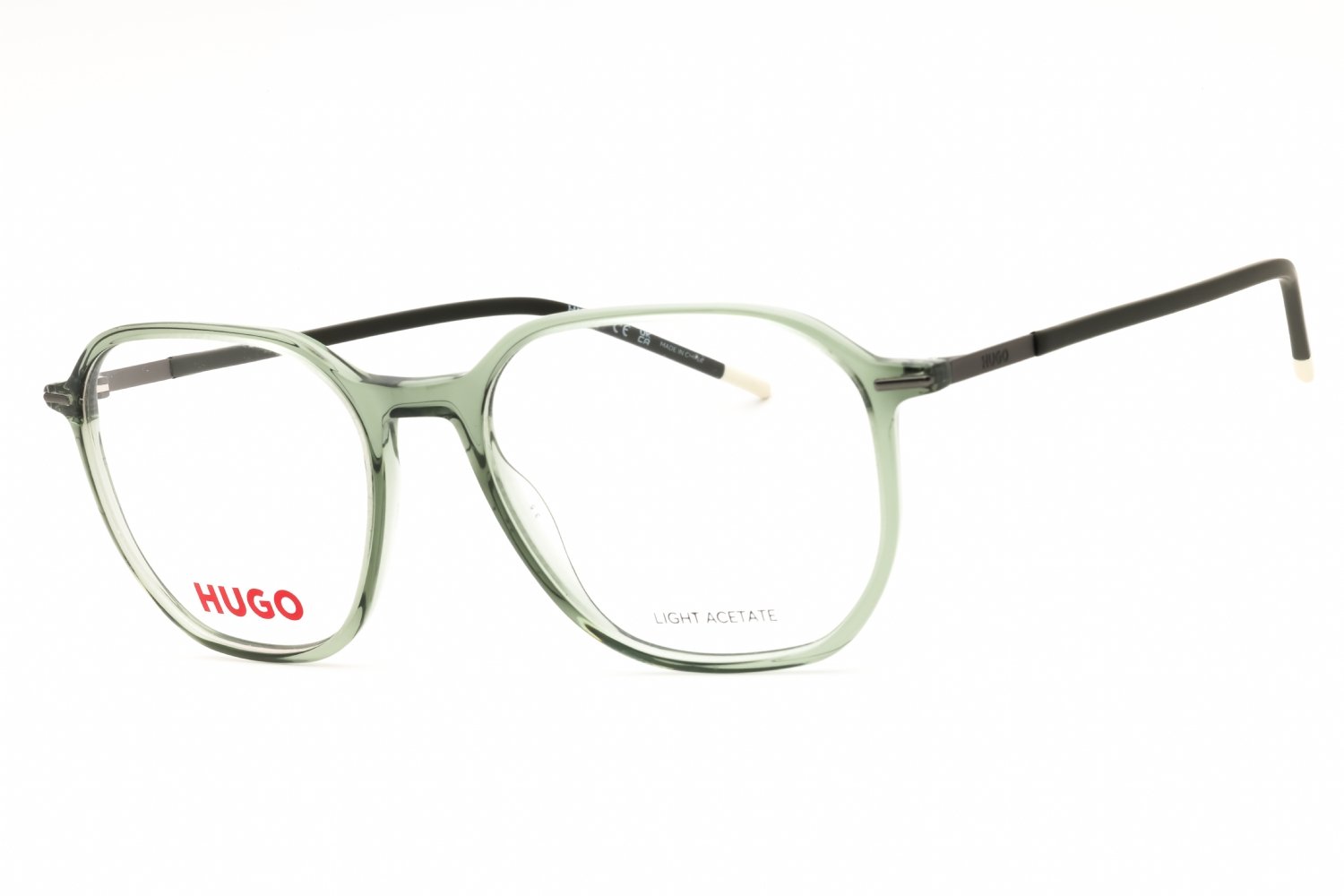 HUGO HG 1272 GREEN/clear demo lens 01ED 00 52X17X145