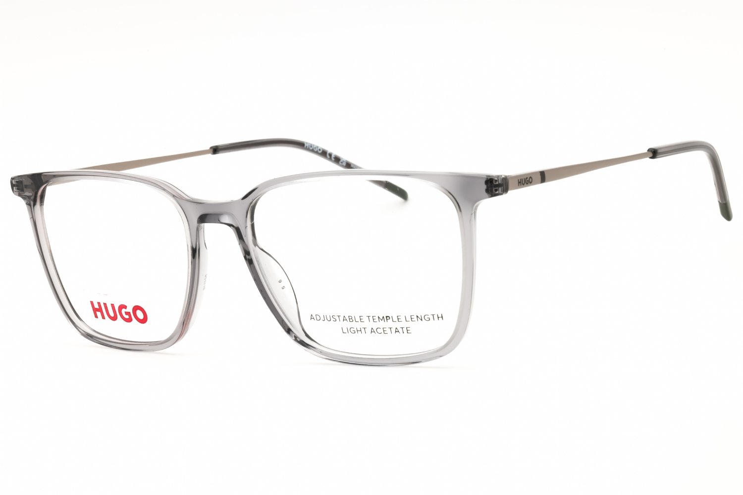 HUGO HG 1288 Transparent Dark Grey/Clear demo lens 0D3X 00 52X16X145