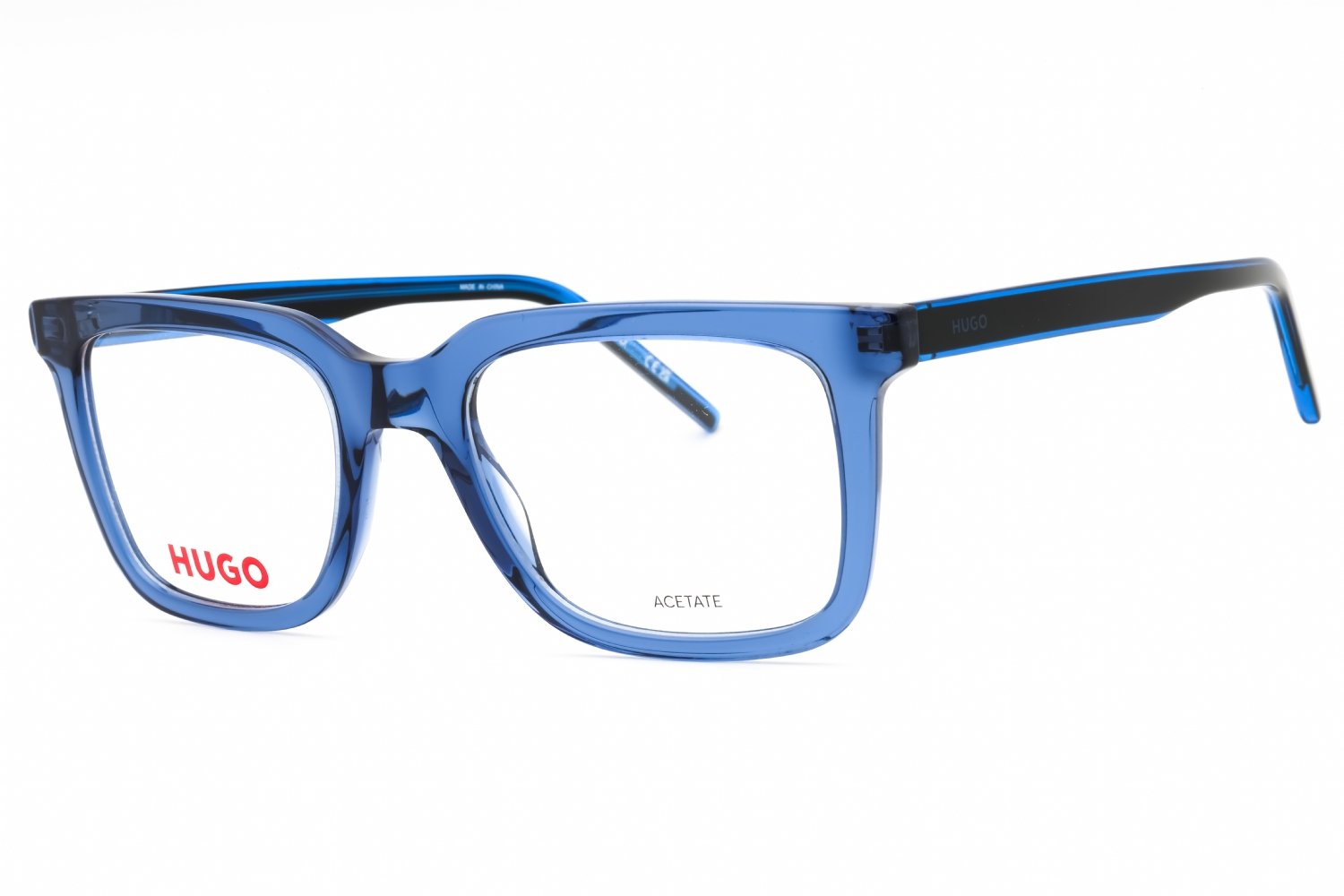 HUGO HG 1300 BLK BLUE B/Clear demo lens 0D51 00 51-20-145 MM