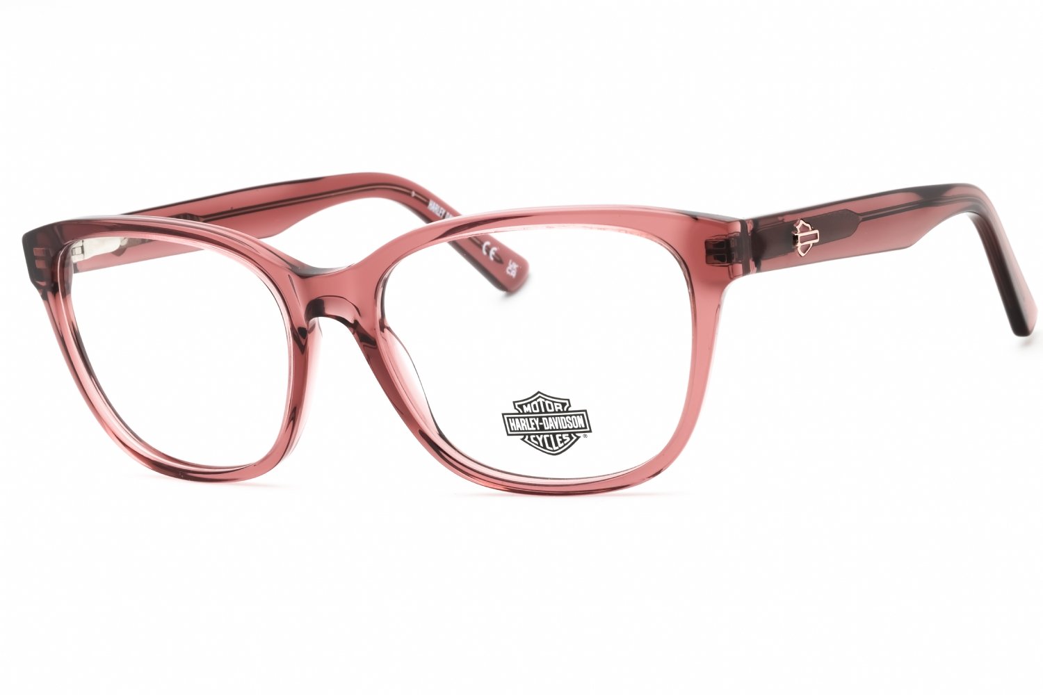 Harley Davidson HD0568 shiny pink/Clear demo lens 072 56-17-140 MM