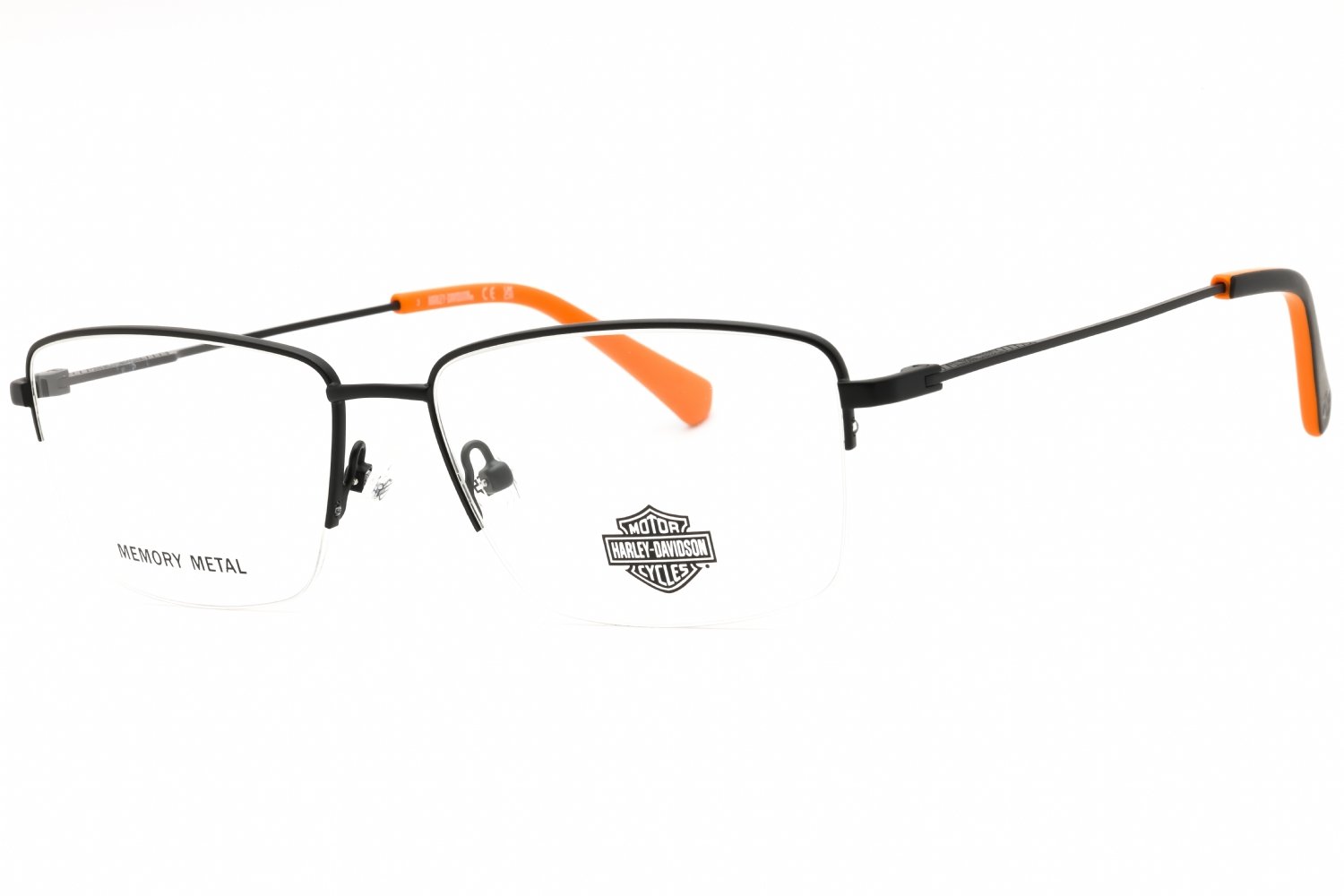 Harley Davidson HD0949 matte black/clear demo lens 002 56-16-145 MM