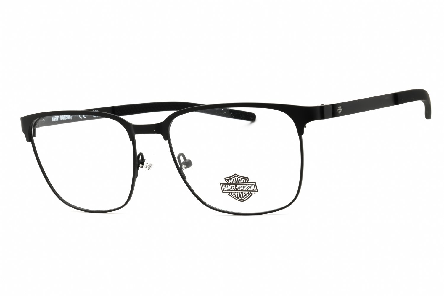 Harley Davidson HD50018 matte black/clear demo lens 002 55-17-145 MM