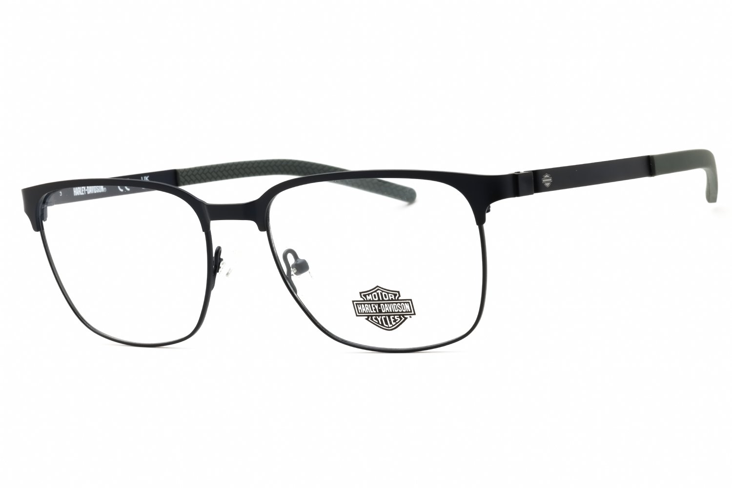 Harley Davidson HD50018 matte blue/clear demo lens 091 53-17-145 MM