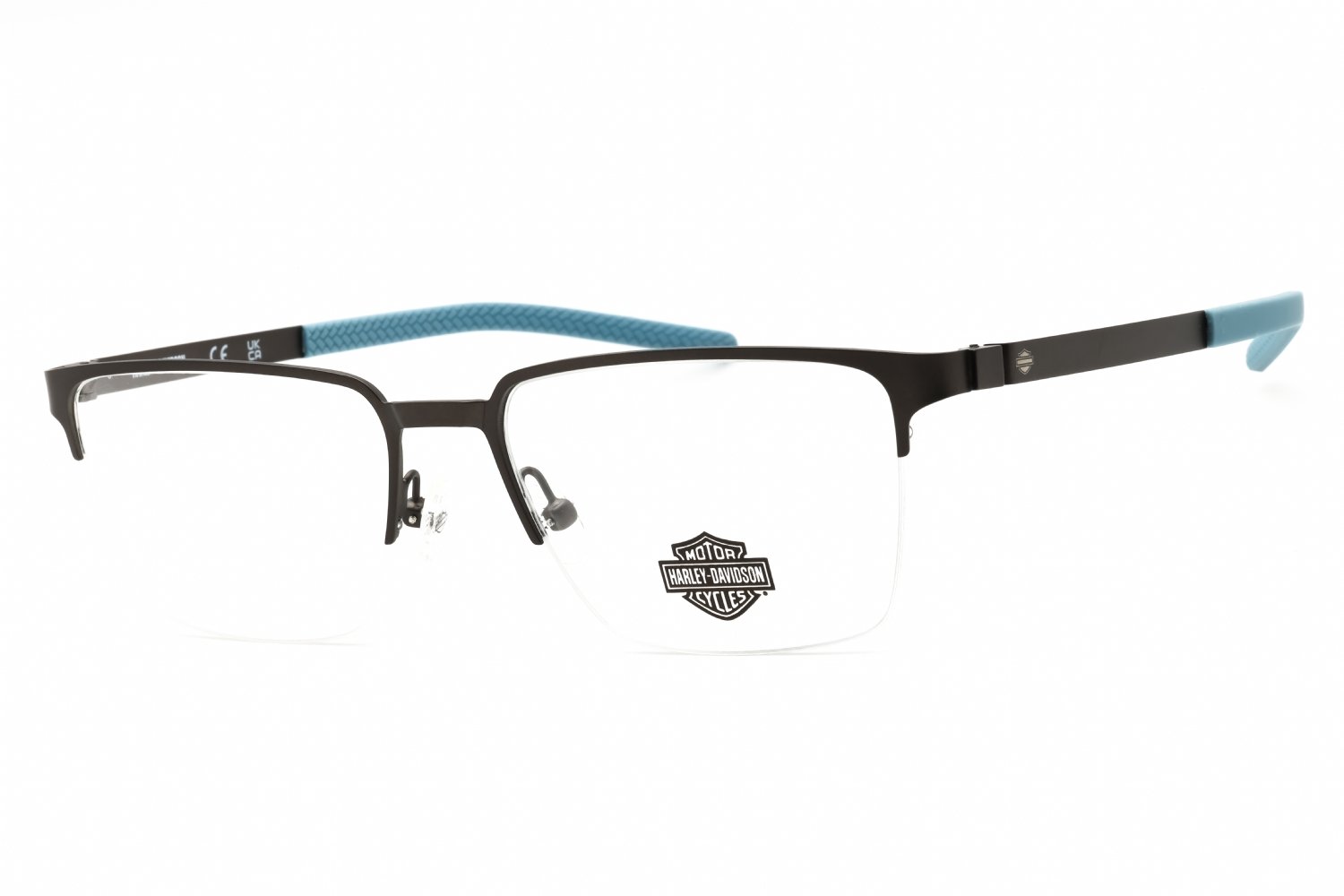 Harley Davidson HD50019 matte gunmetal/clear demo lens 009 54-17-145 MM