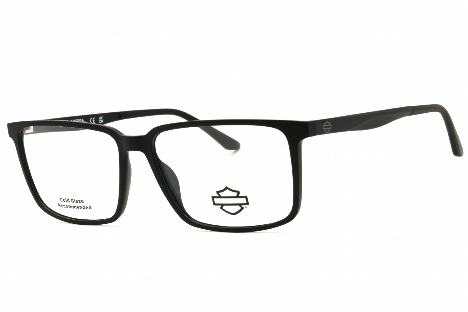 Harley Davidson HD50021 matte black/clear demo lens 002 59-15-145 MM