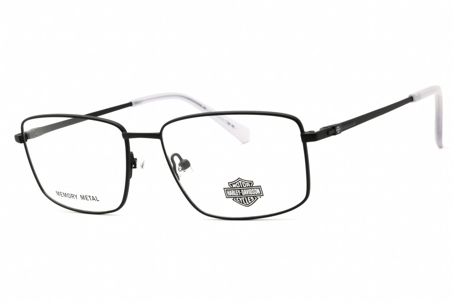Harley Davidson HD50027 matte black/clear demo lens 002 57-17-145 MM