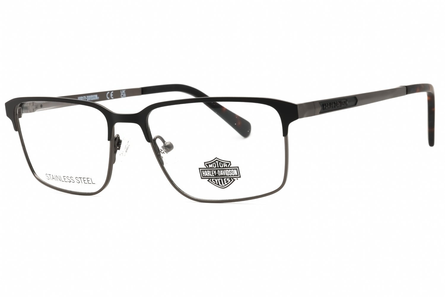 Harley Davidson HD50031 black/other/clear demo lens 005 52-16-145 MM