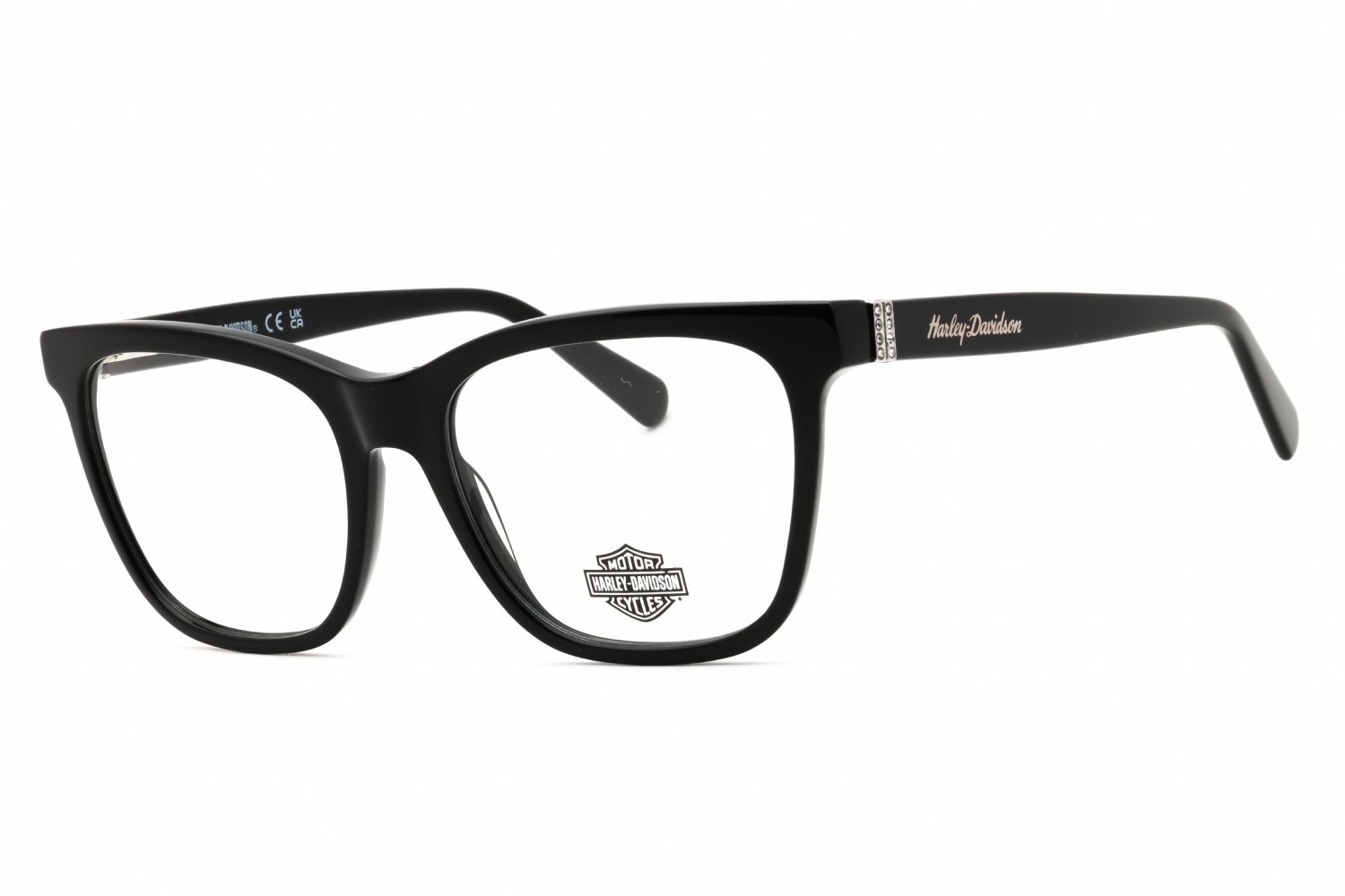 Harley Davidson HD50055 shiny black/clear demo lens 001 53X17X140
