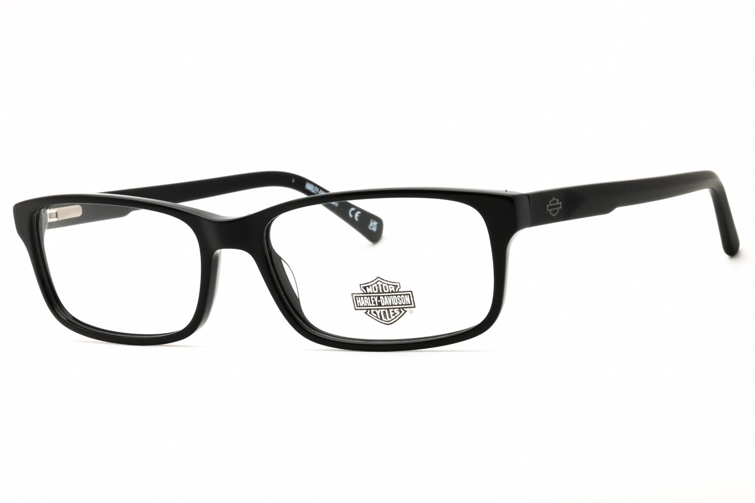 Harley Davidson HD50060 shiny black/clear demo lens 001 57-17-145 MM
