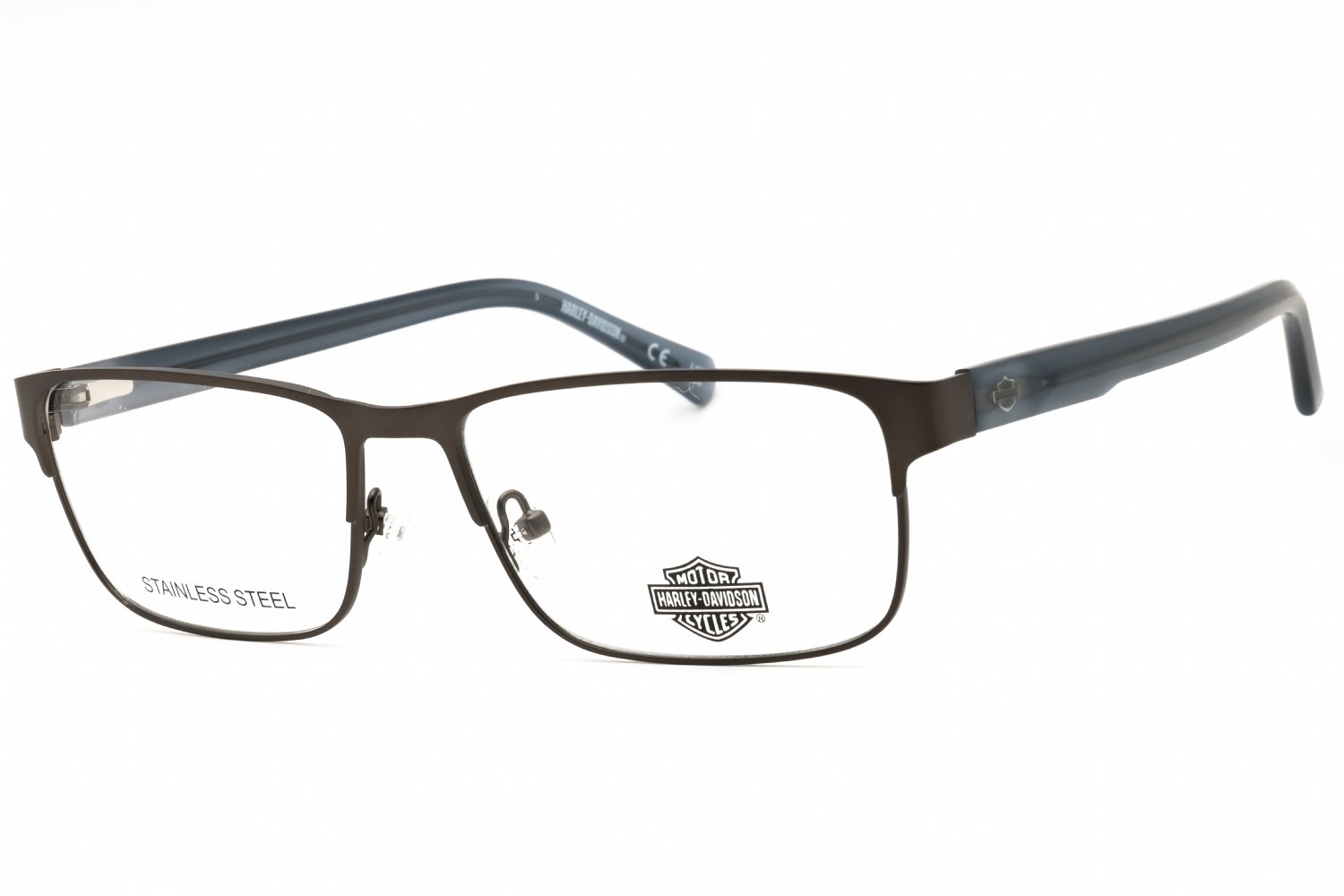 Harley Davidson HD50062 matte gunmetal/clear demo lens 009 57-16-145 MM