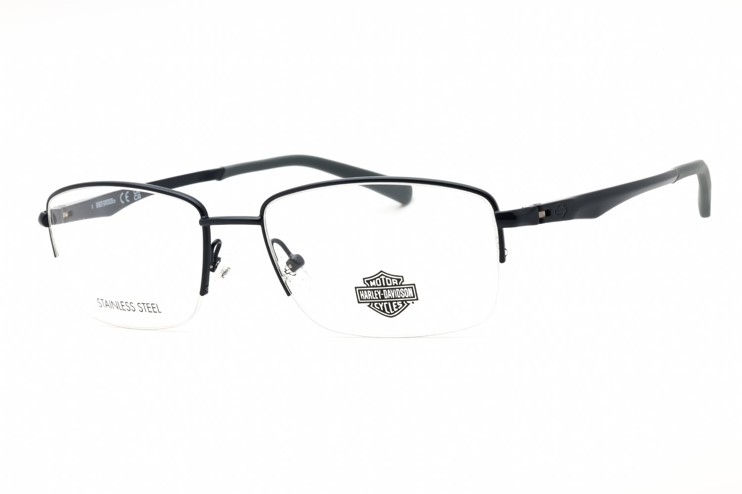 Harley Davidson HD50063 matte blue/clear demo lens 091 57-18-145 MM