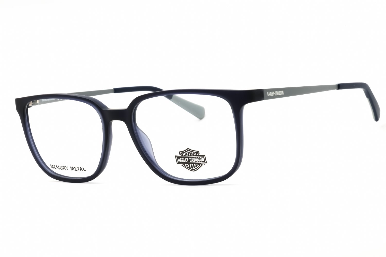 Harley Davidson HD50068 matte blue/clear demo lens 091 53-16-145 MM