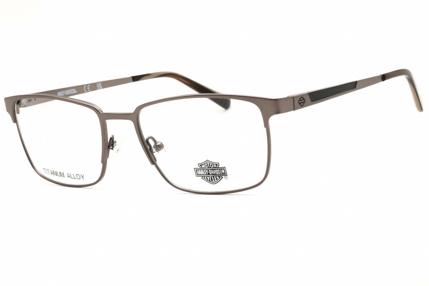 Harley Davidson HD50074 matte gunmetal/clear demo lens 009 55-18-145 MM
