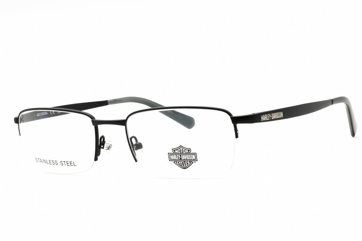 Harley Davidson HD50098 matte black/clear demo lens 002 57-20-145 MM