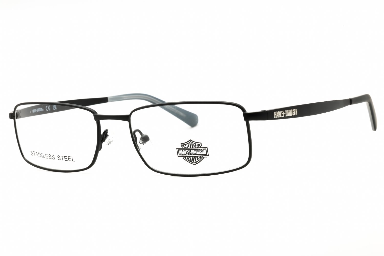 Harley Davidson HD50099 matte black/clear demo lens 002 57-18-145 MM