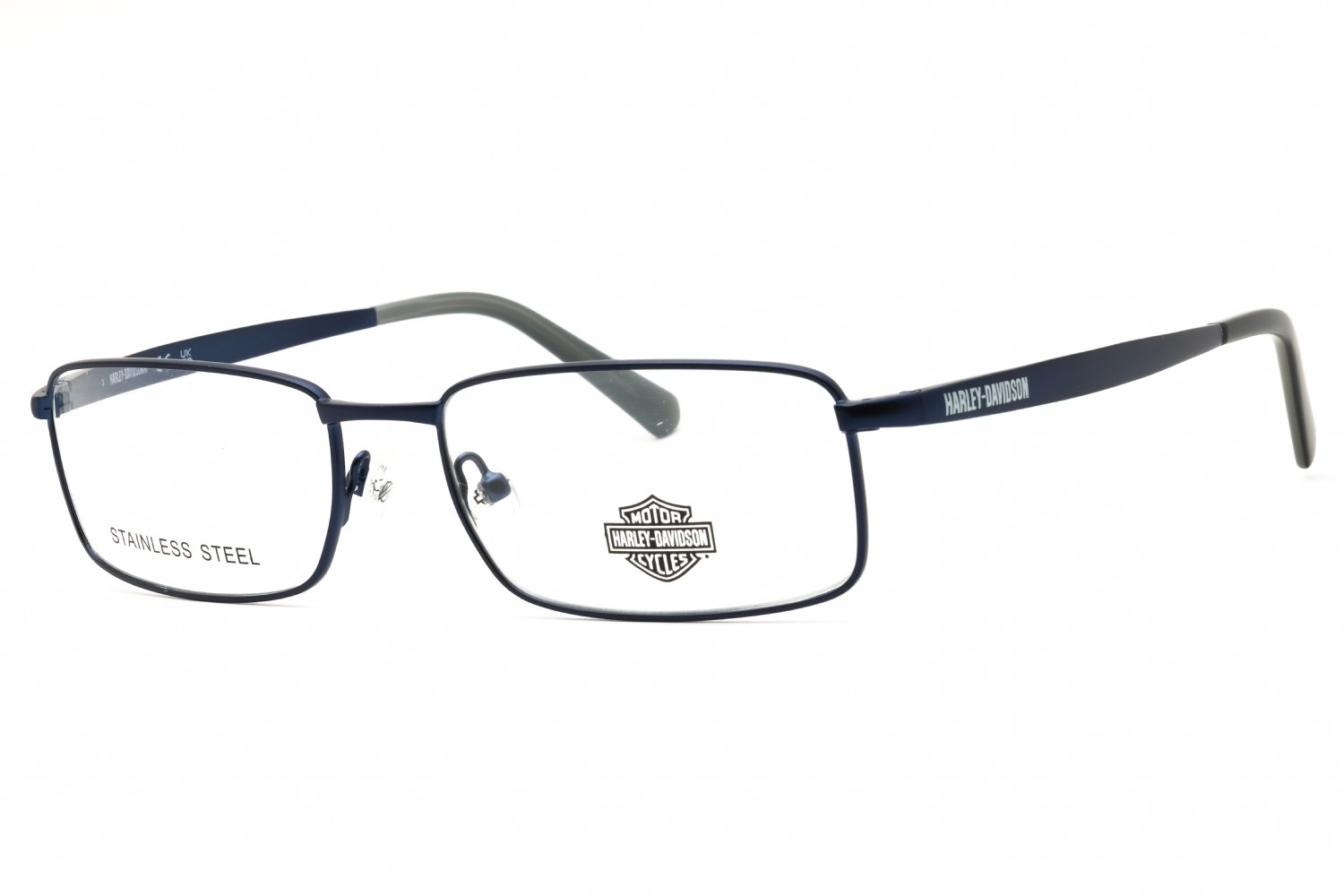 Harley Davidson HD50099 matte blue/clear demo lens 091 57-18-145 MM