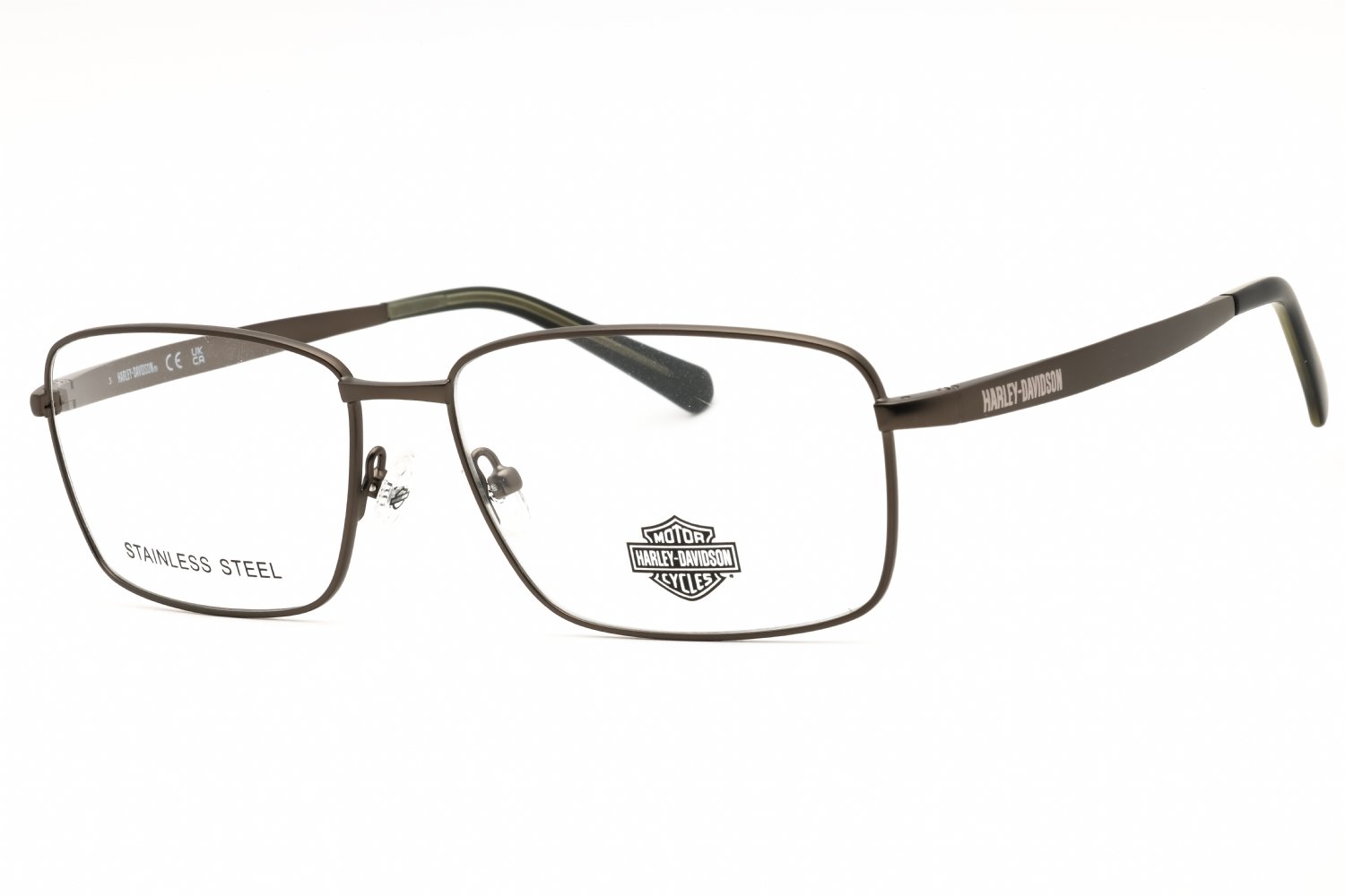 Harley Davidson HD50100 matte gunmetal/clear demo lens 009 59-16-145 MM