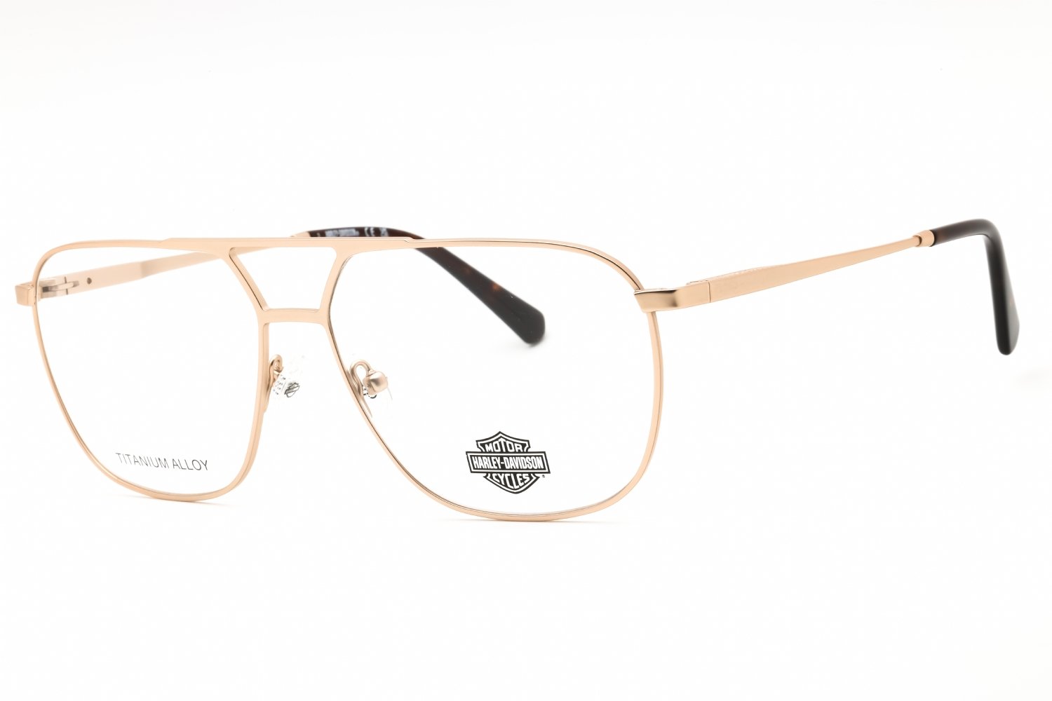 Harley Davidson HD50104 pale gold/clear demo lens 032 60-14-145 MM