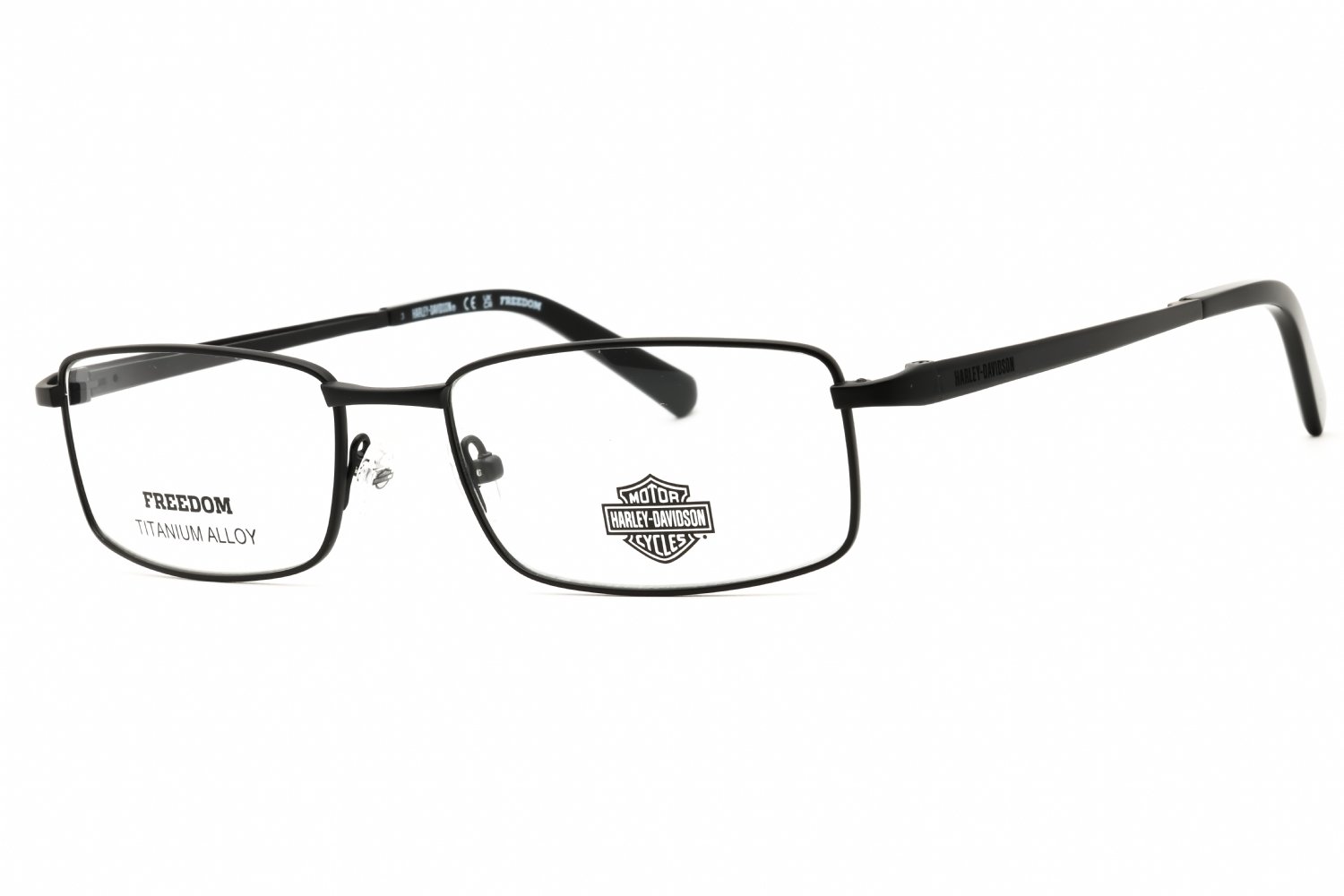 Harley Davidson HD9027 matte black/clear demo lens 002 55-18-145 MM
