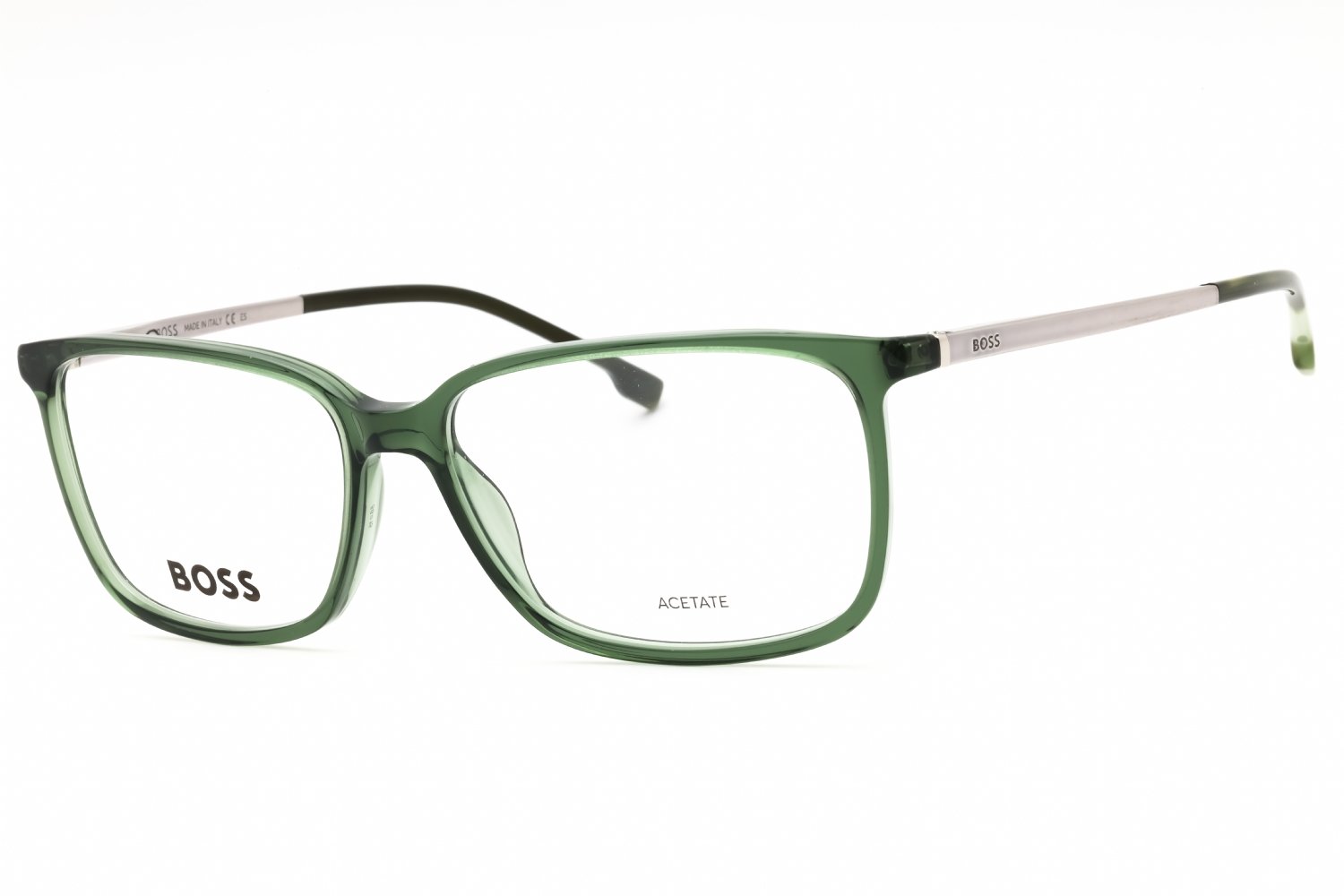 Hugo Boss BOSS 1185/IT GREEN/Clear demo lens 01ED 00 56-15-145 MM