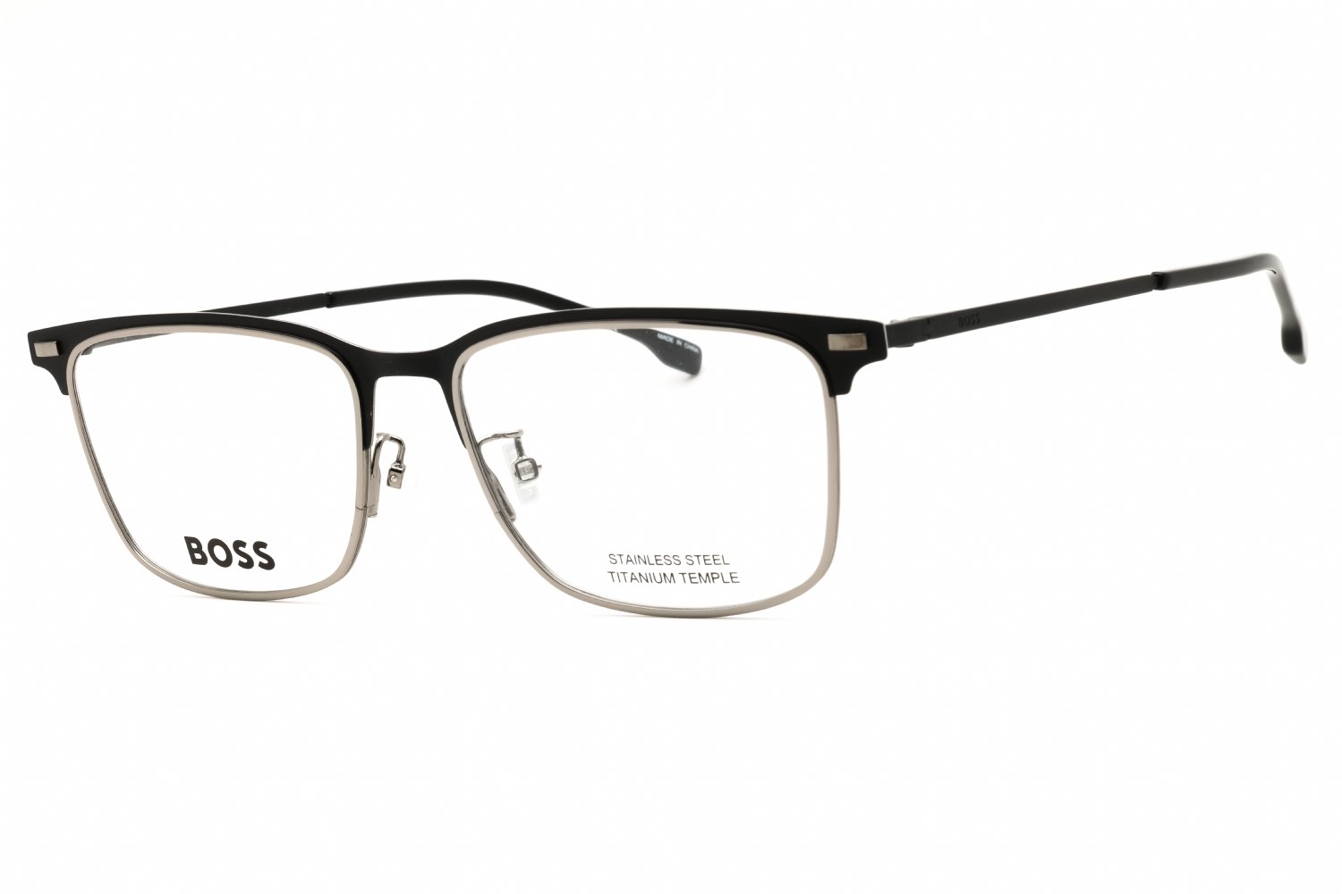 Hugo Boss BOSS 1224/F MATTE BLACK/Clear demo lens 0003 00 55-17-145 MM