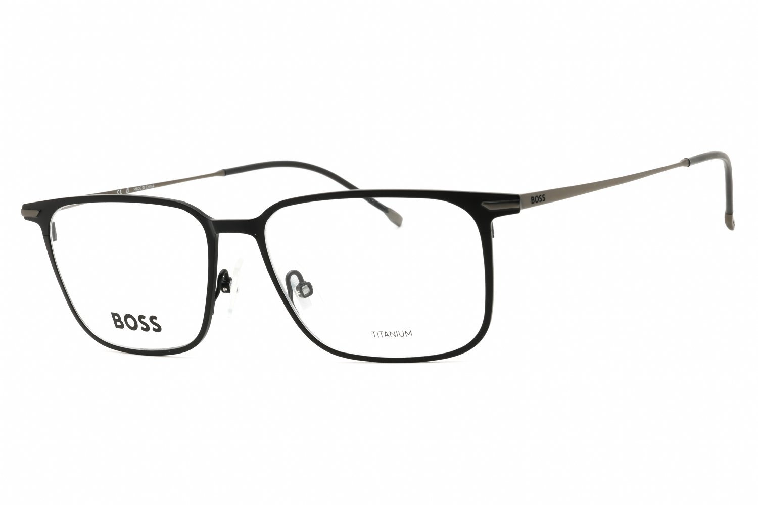 Hugo Boss BOSS 1253 MTT BLACK/Clear demo lens 0003 00 54-16-150 MM