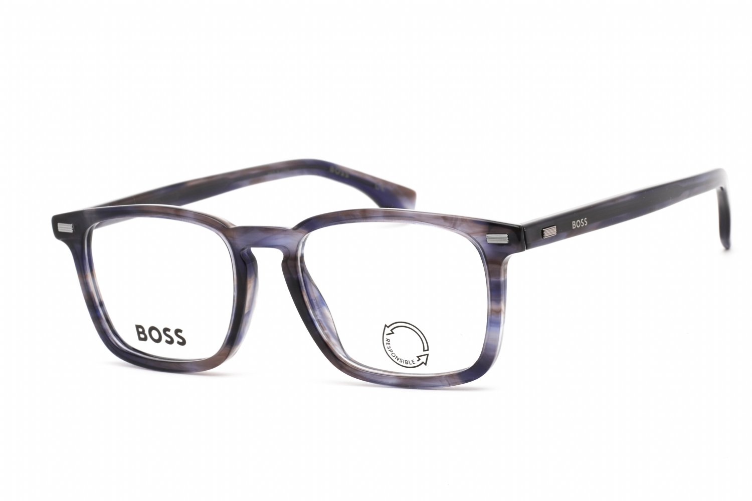 Hugo Boss BOSS 1368 Blue Havana / Clear Lens 0JBW 00 51-18-145 MM