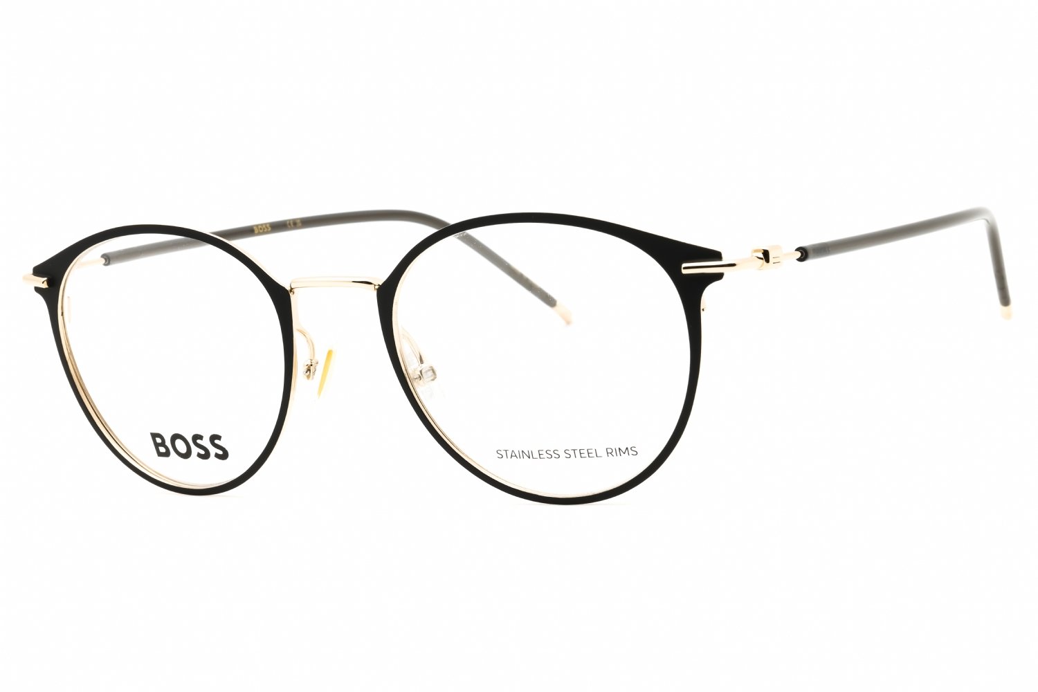 Hugo Boss BOSS 1432 BLK GOLD B/Clear demo lens 02M2 00 50-21-145 MM