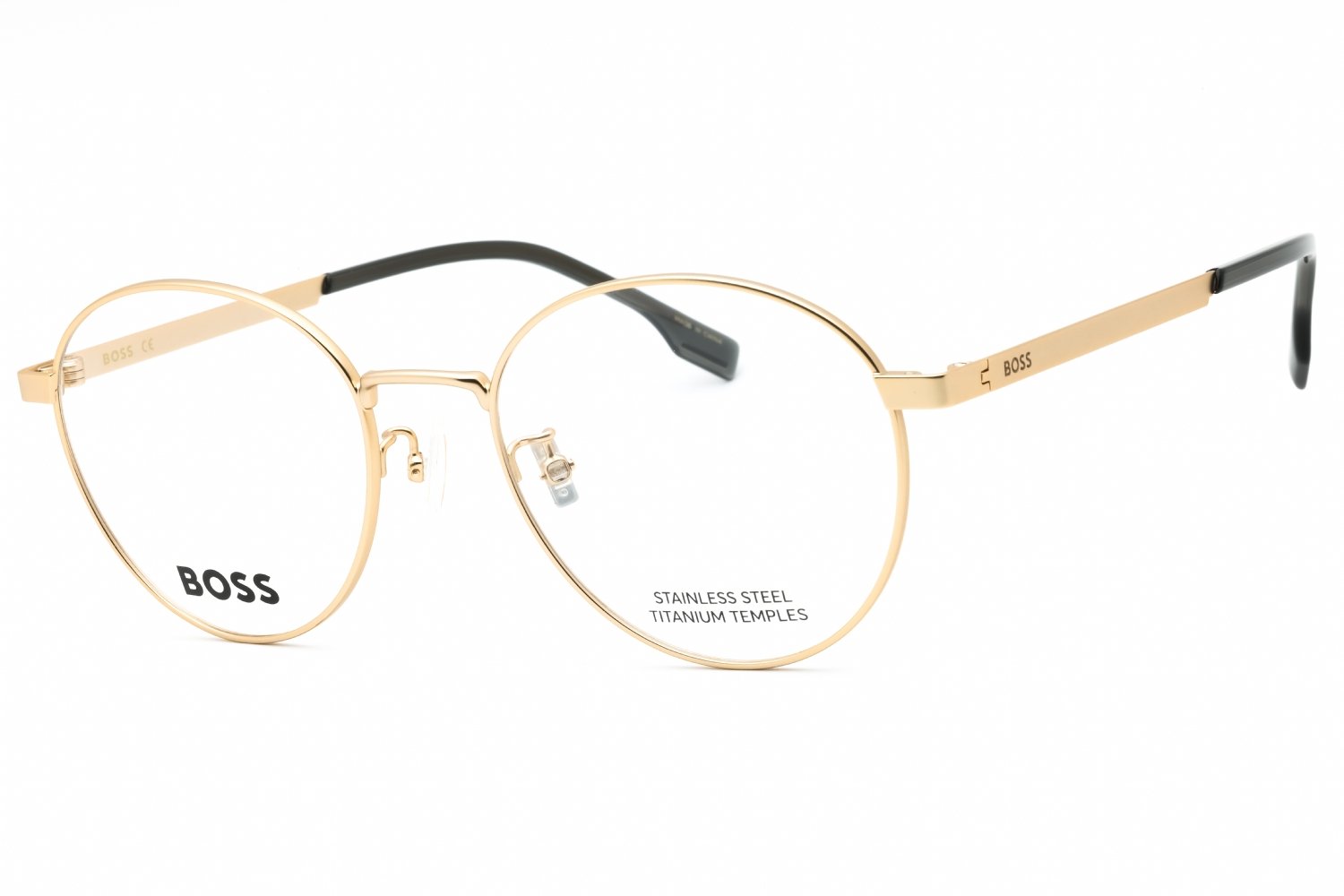 Hugo Boss BOSS 1475/F MT GOLD/Clear demo lens 0AOZ 00 52-19-145 MM