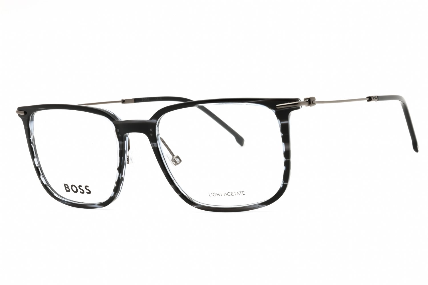 Hugo Boss BOSS 1484 STR GREY RT/Clear demo lens 0VQ7 00 56-19-150 MM