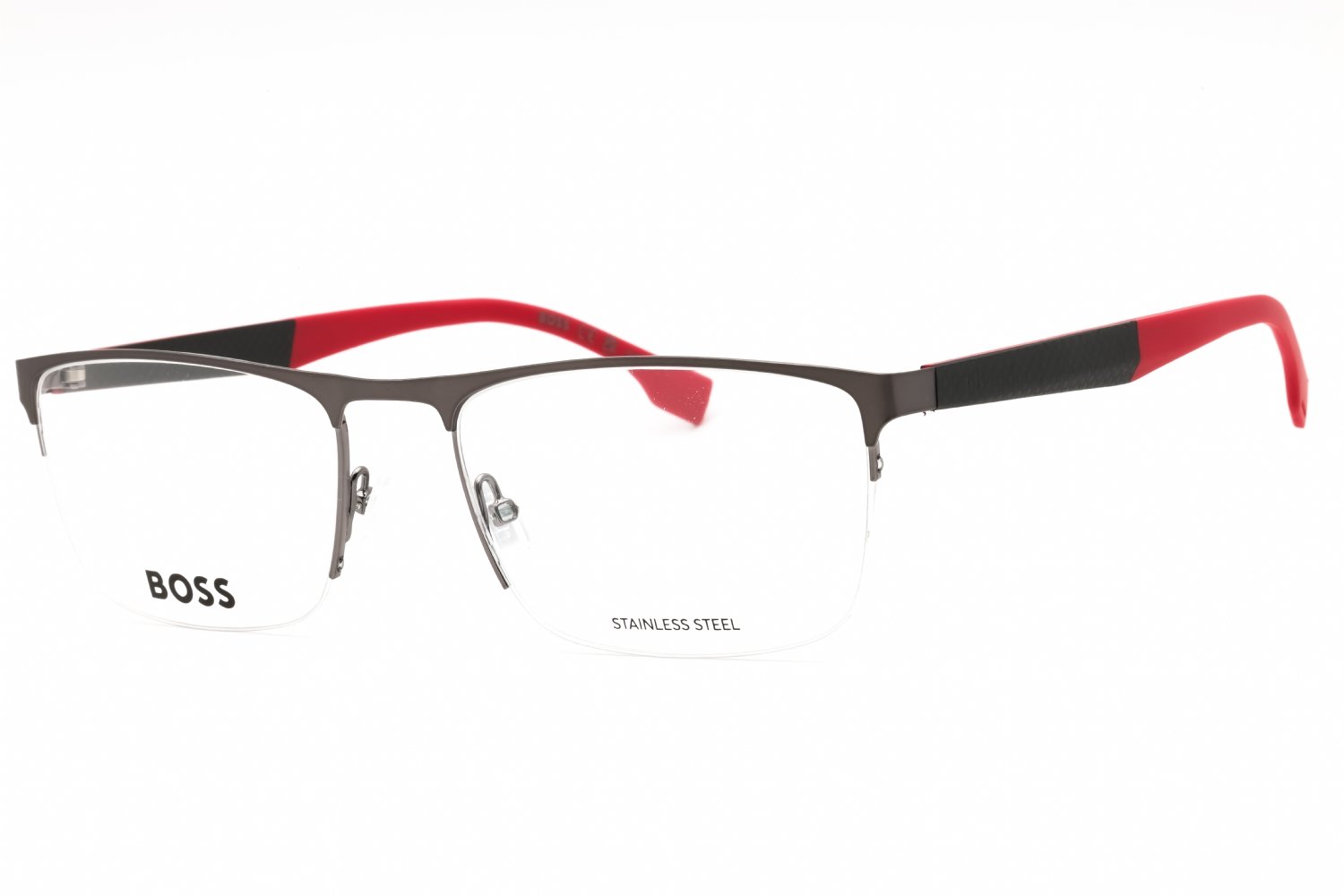 Hugo Boss BOSS 1487 DKRUT RED/Clear demo lens 09N2 00 58-20-145 MM