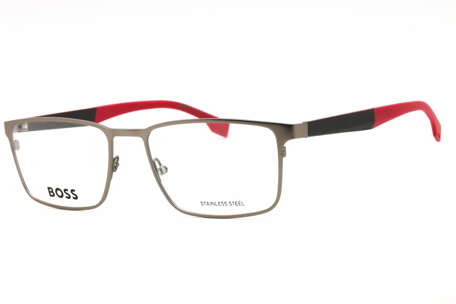 Hugo Boss BOSS 1488 RUTHENIUM RED/clear demo lens 0GHP 00 55-18-145 MM
