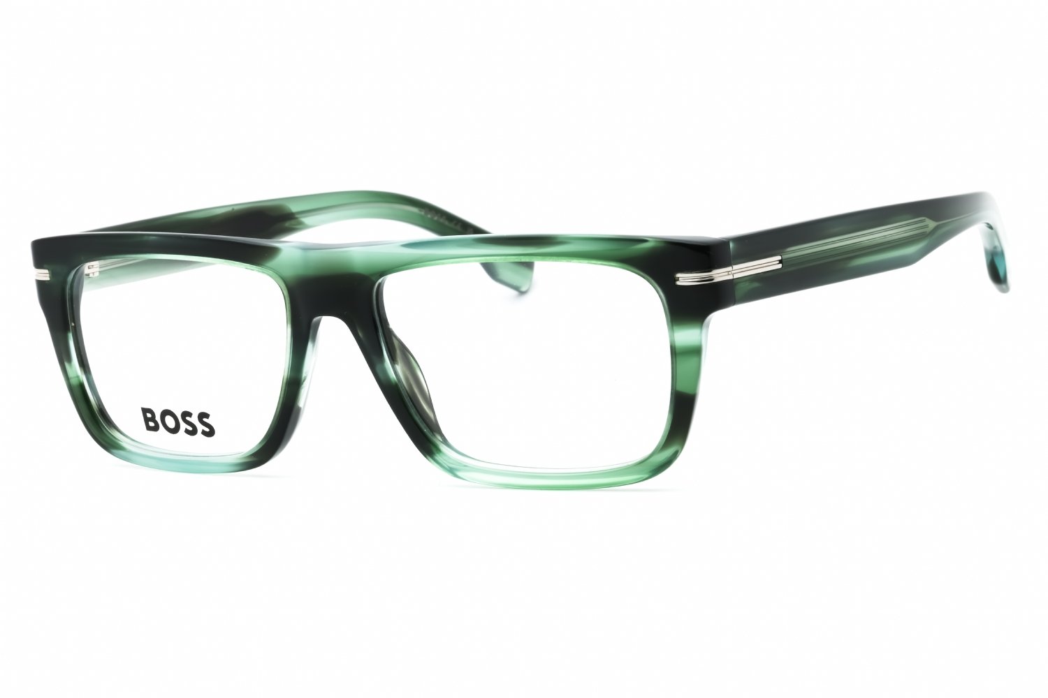 Hugo Boss BOSS 1503 GREEN HORN/Clear demo lens 06AK 00 53-16-145 MM