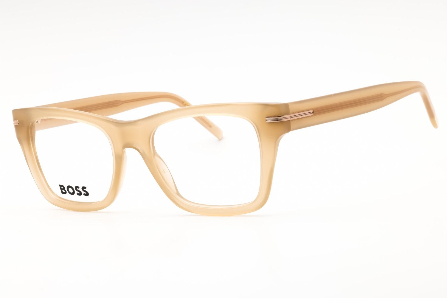 Hugo Boss BOSS 1522 BEIGE/Clear demo lens 010A 00 49-18-145 MM