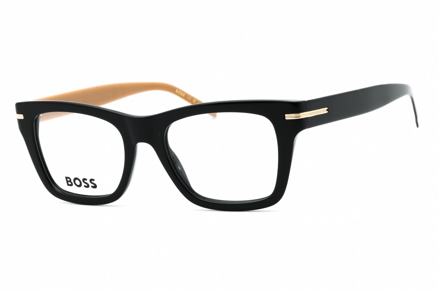 Hugo Boss BOSS 1522 BLACK/Clear demo lens 0807 00 49-18-145 MM