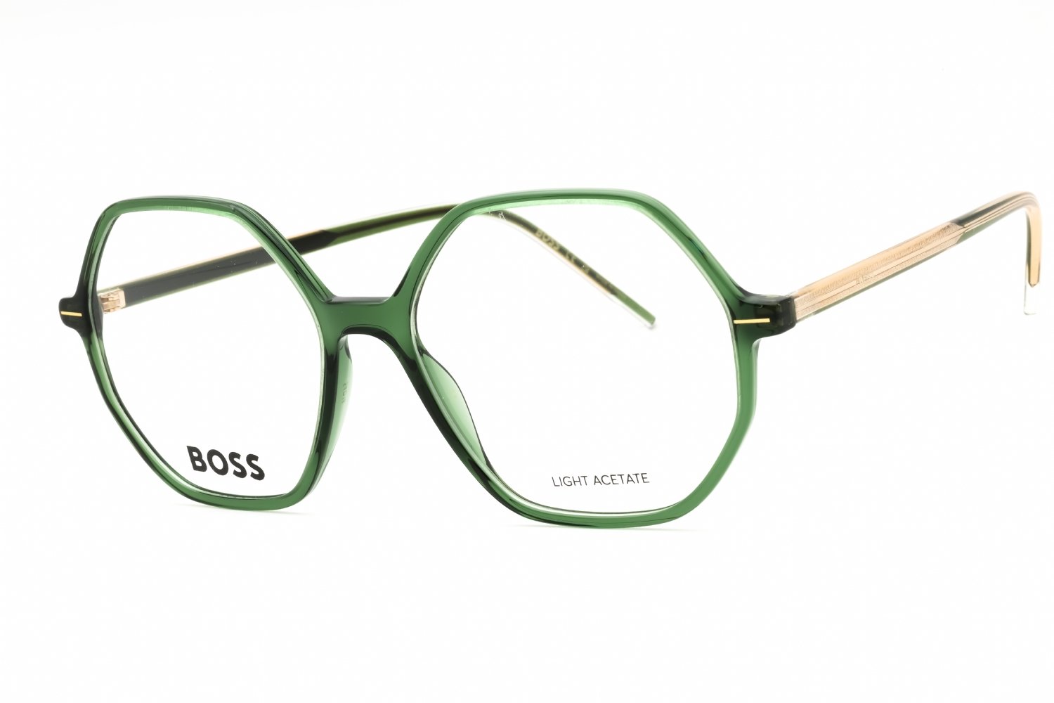 Hugo Boss BOSS 1528 GREEN/Clear demo lens 01ED 00 54-16-140 MM