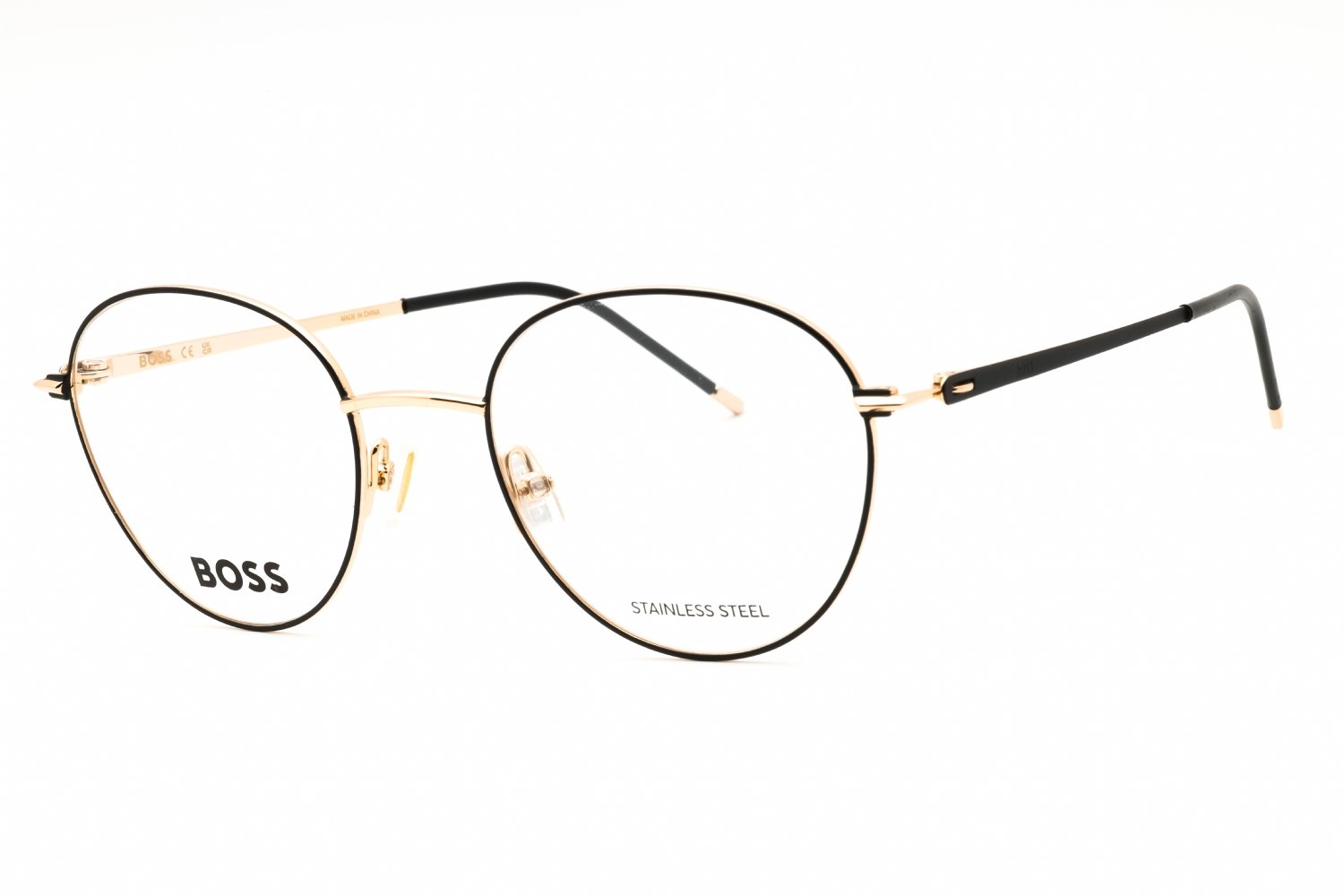 Hugo Boss BOSS 1530 GOLD BLACK/Clear demo lens 0RHL 00 50-20-140 MM