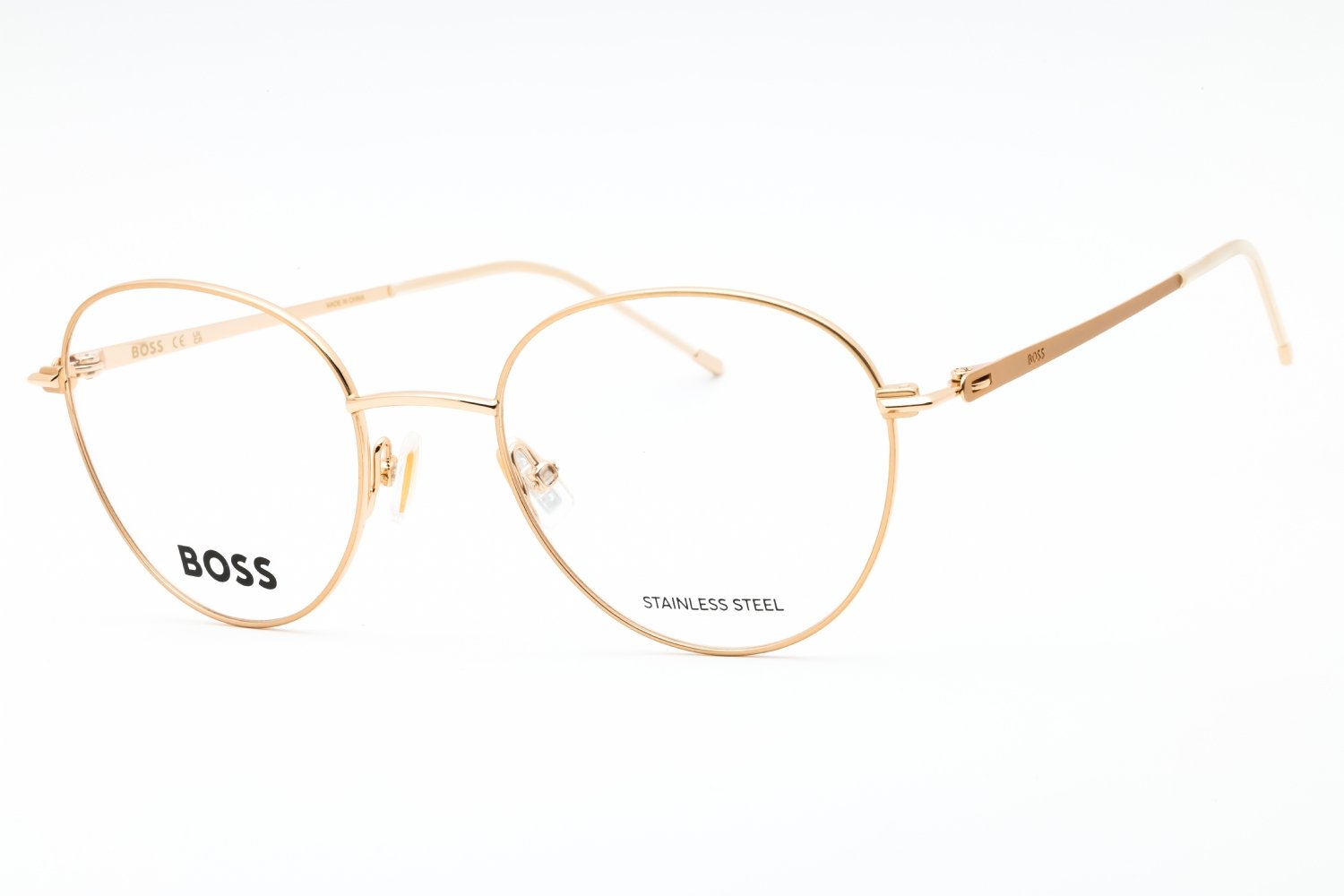 Hugo Boss BOSS 1530 ROSE GOLD/Clear demo lens 0000 00 50-20-140 MM