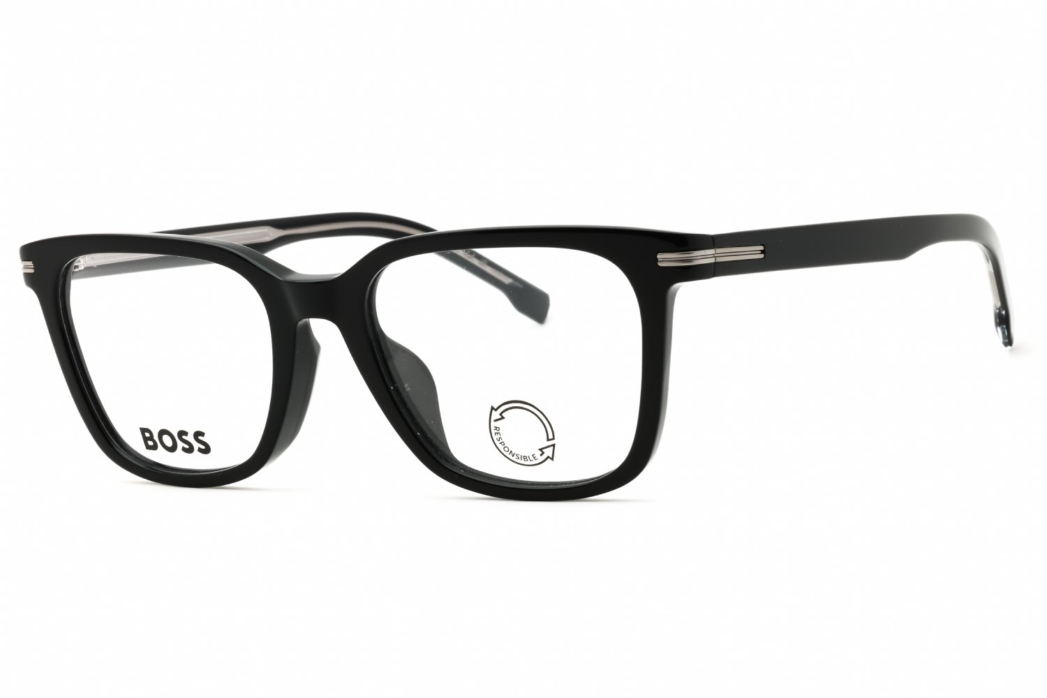 Hugo Boss BOSS 1541/F BLACK/Clear demo lens 0807 00 52-19-145 MM