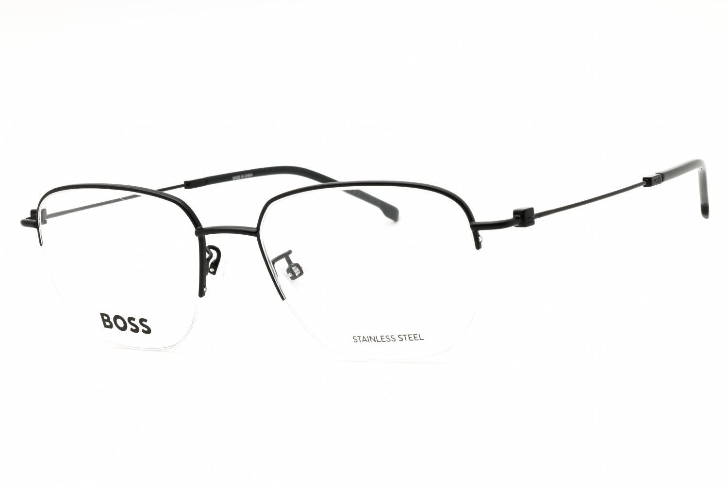 Hugo Boss BOSS 1544/F BLACK/clear demo lens 0807 00 54-18-145 MM