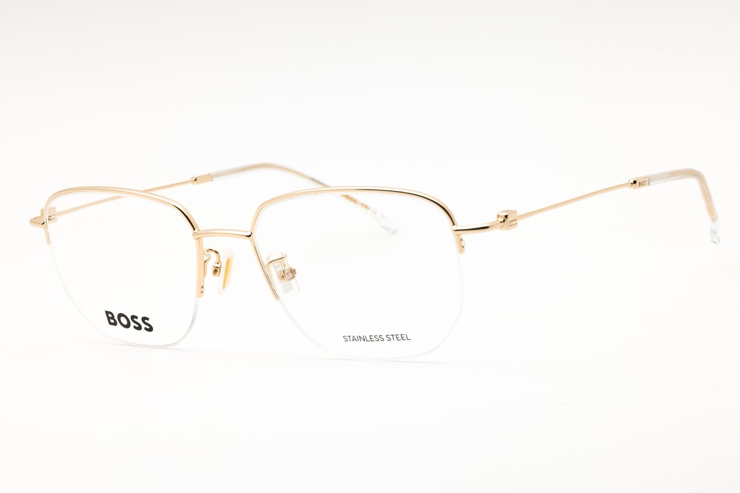 Hugo Boss BOSS 1544/F GOLD/clear demo lens 0J5G 00 54-18-145 MM