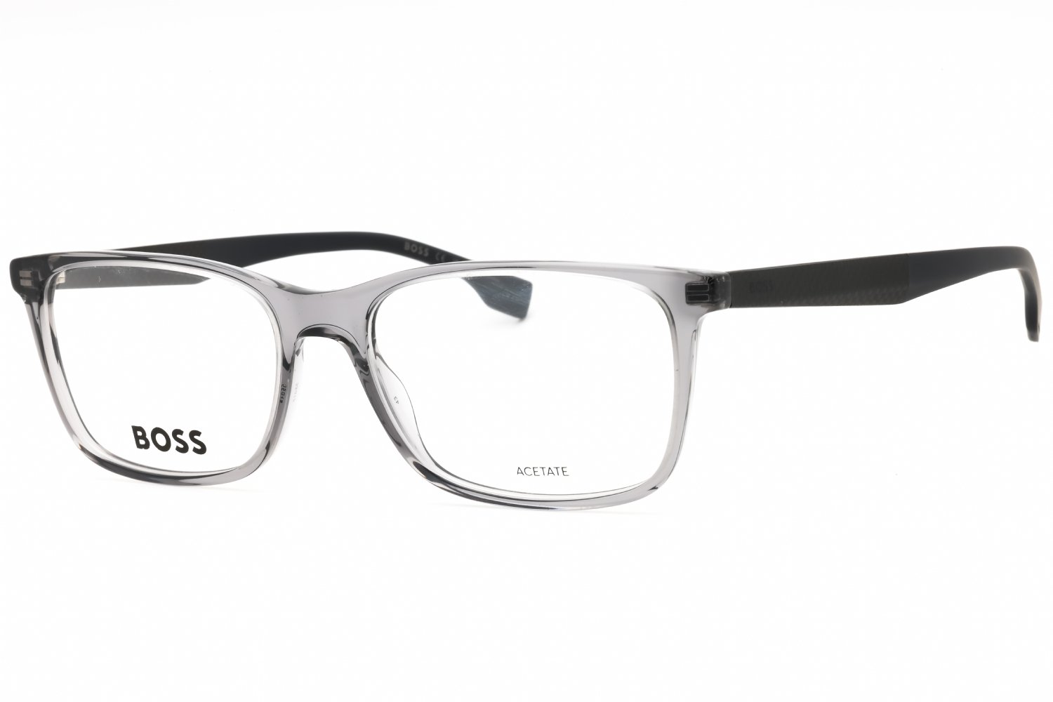 Hugo Boss BOSS 1581 GREY/Clear demo lens 0KB7 00 55-17-145 MM